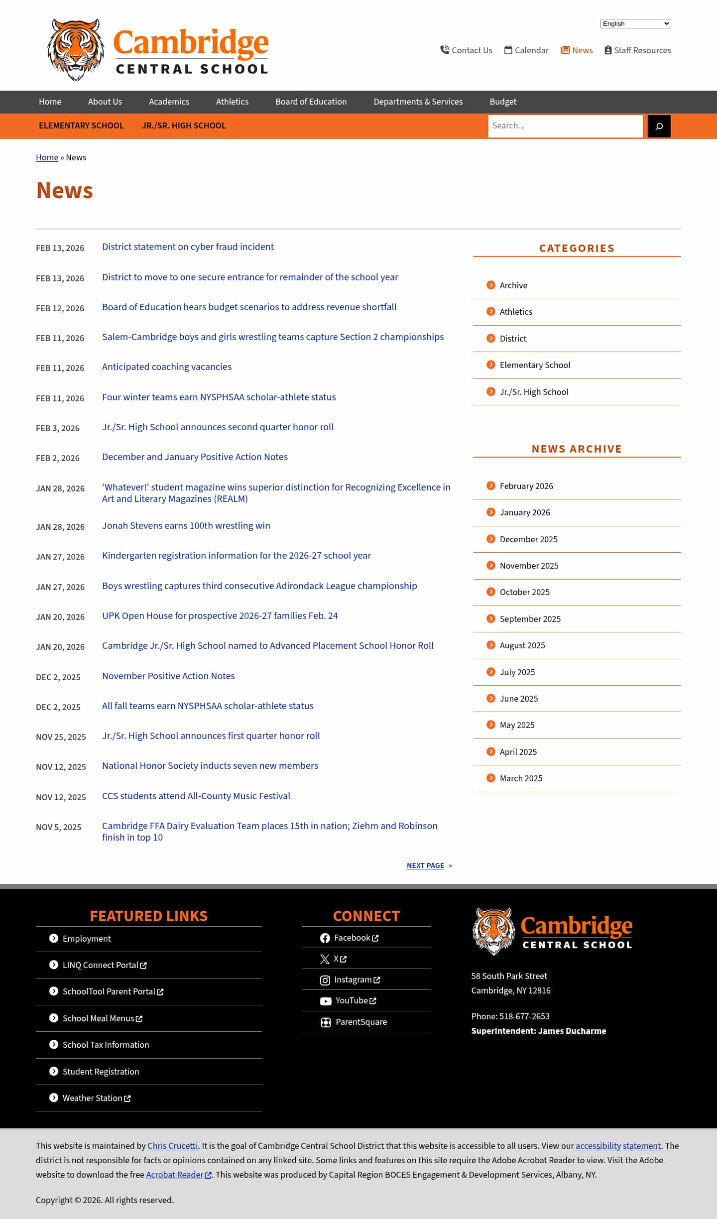 Latest website image capture