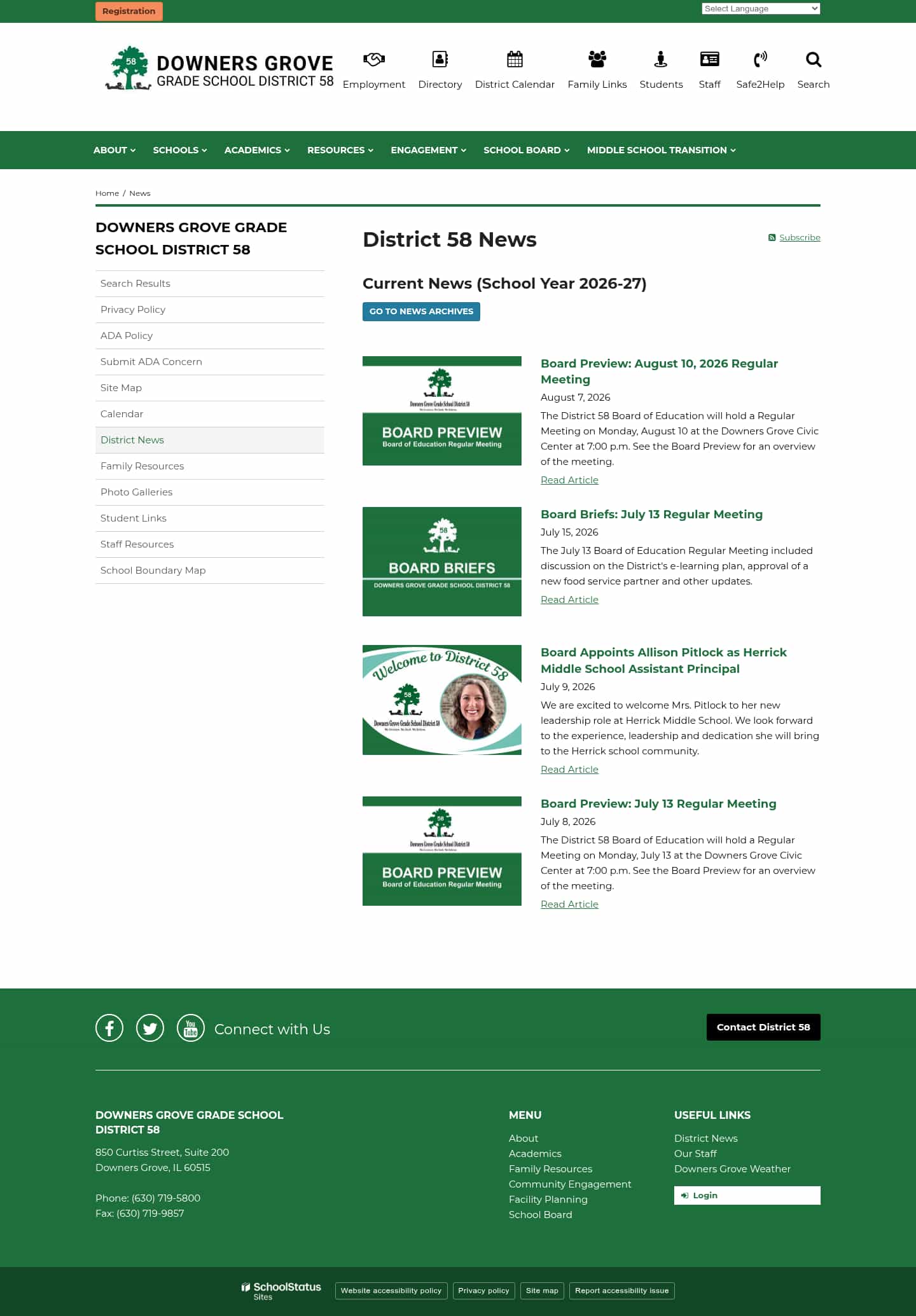 Latest website image capture