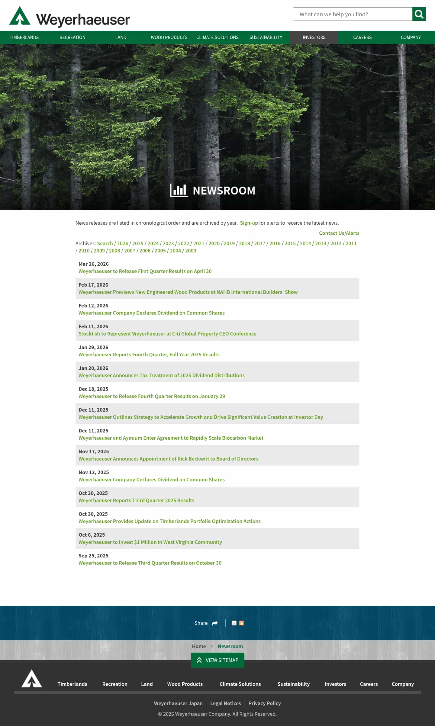 Latest website image capture