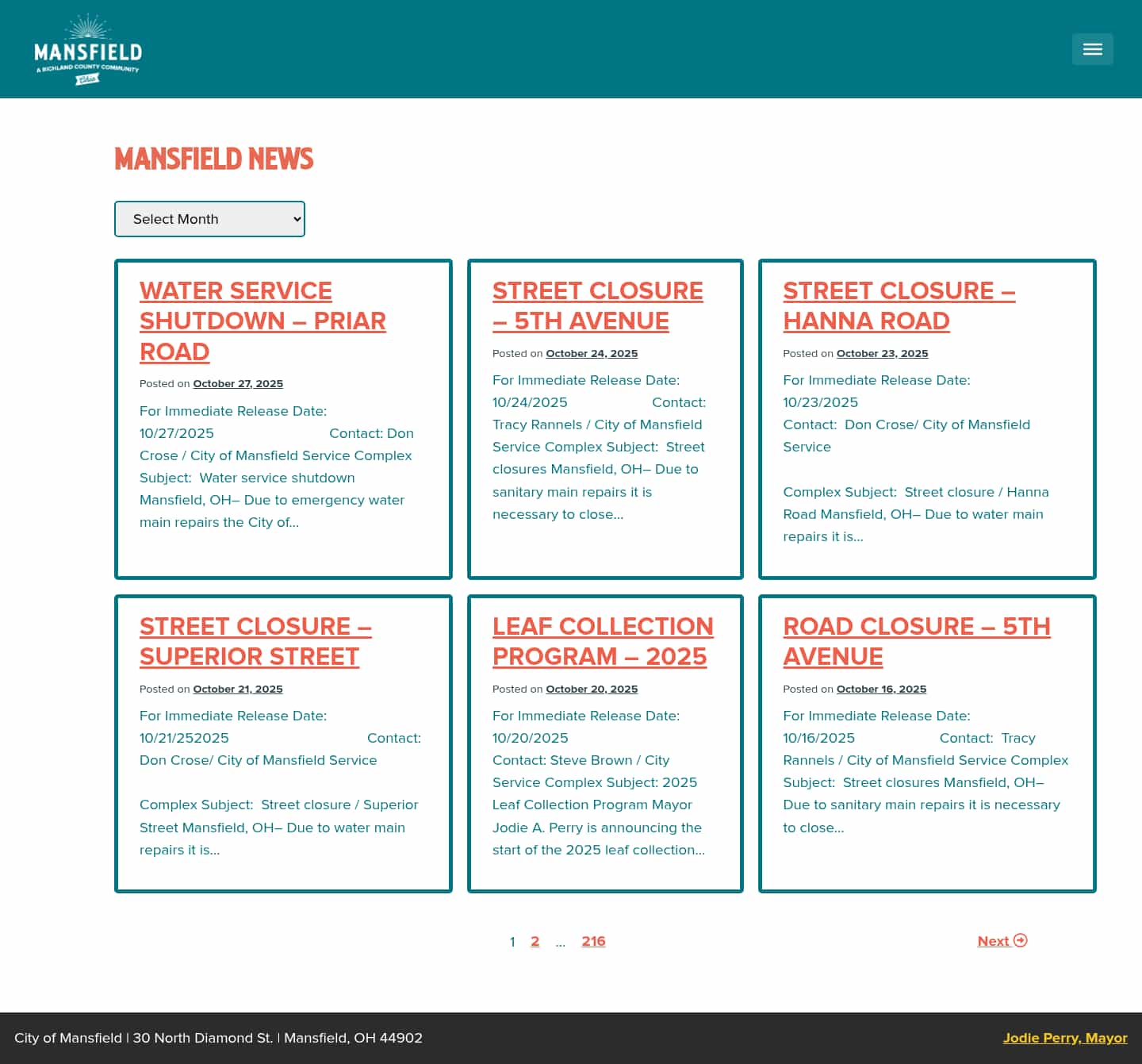 Latest website image capture