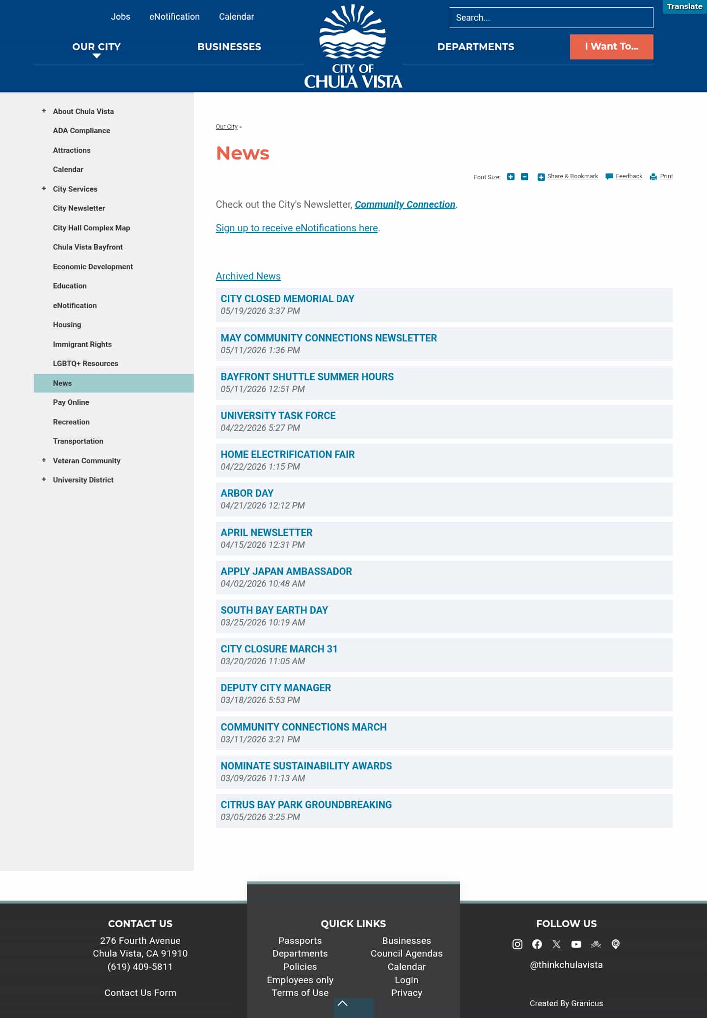 Latest website image capture