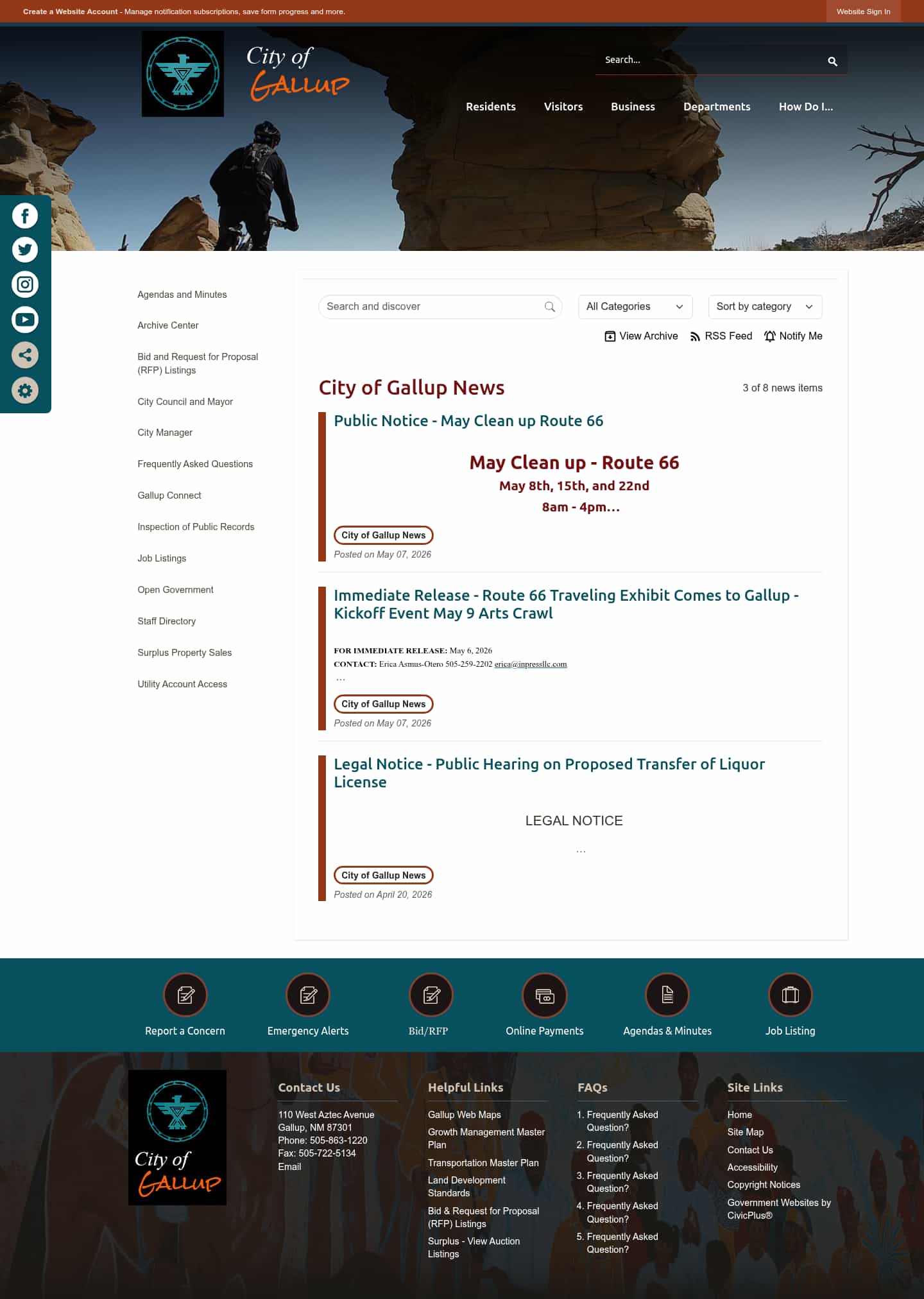 Latest website image capture