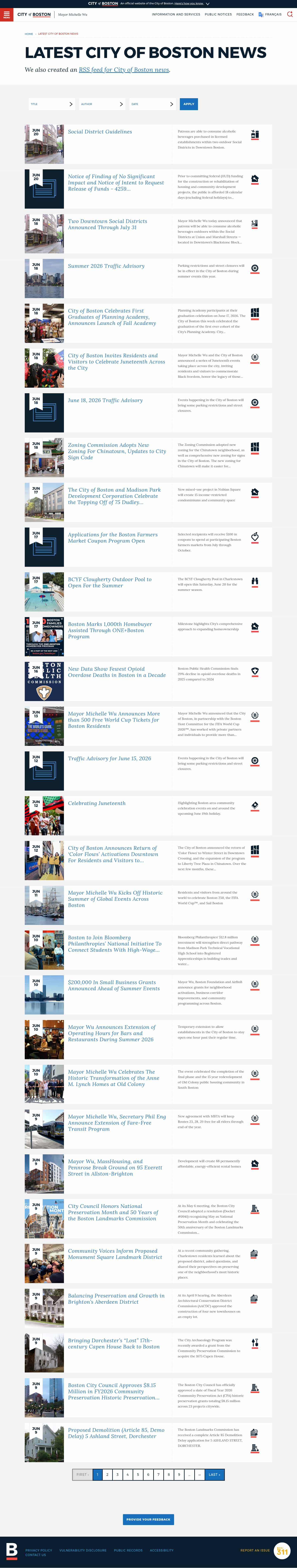 Latest website image capture