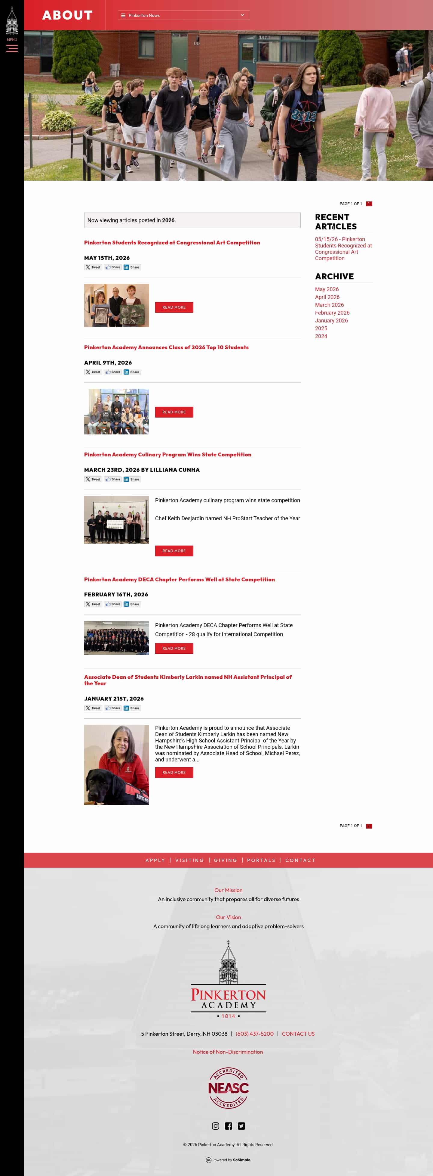 Latest website image capture
