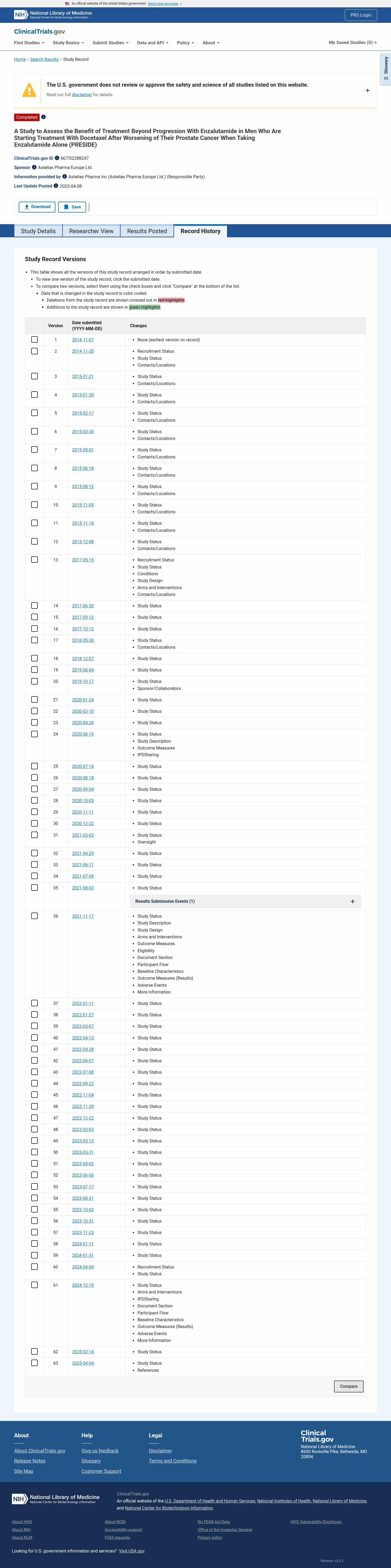 Latest website image capture