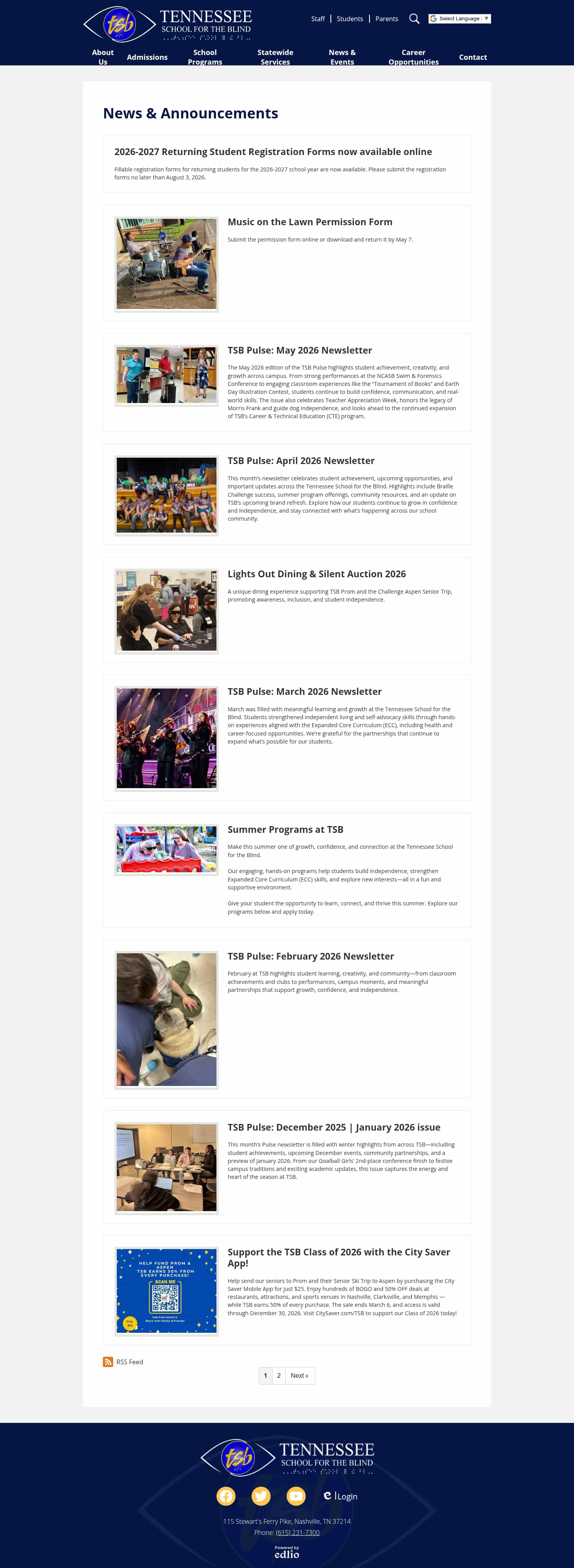 Latest website image capture