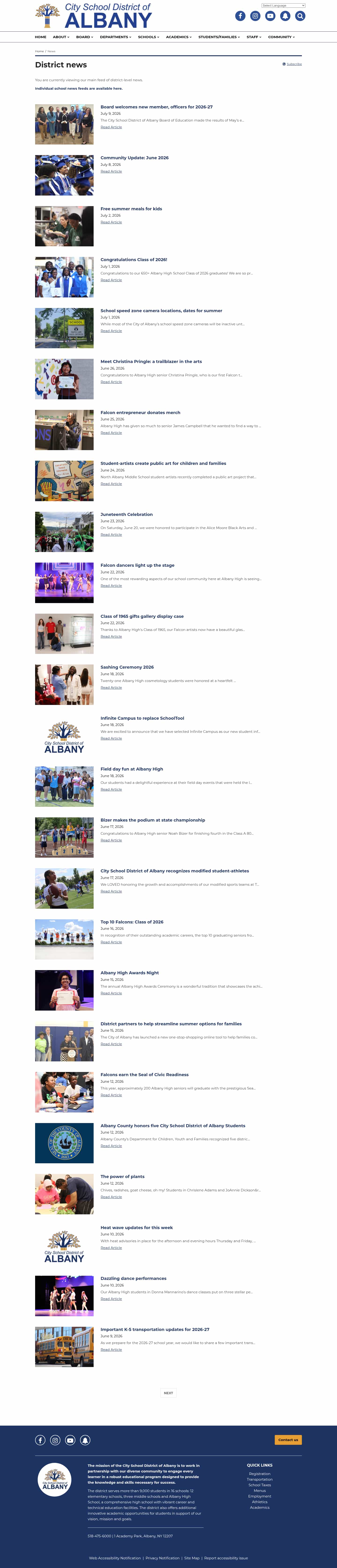 Latest website image capture