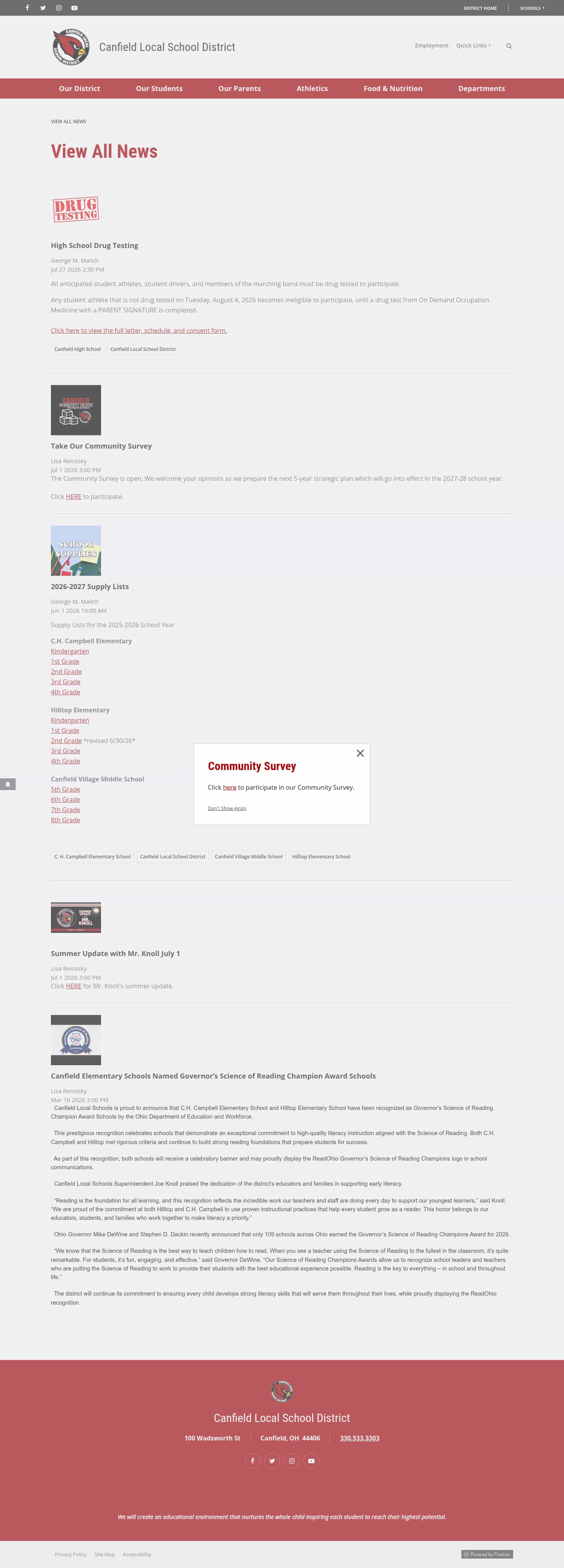 Latest website image capture