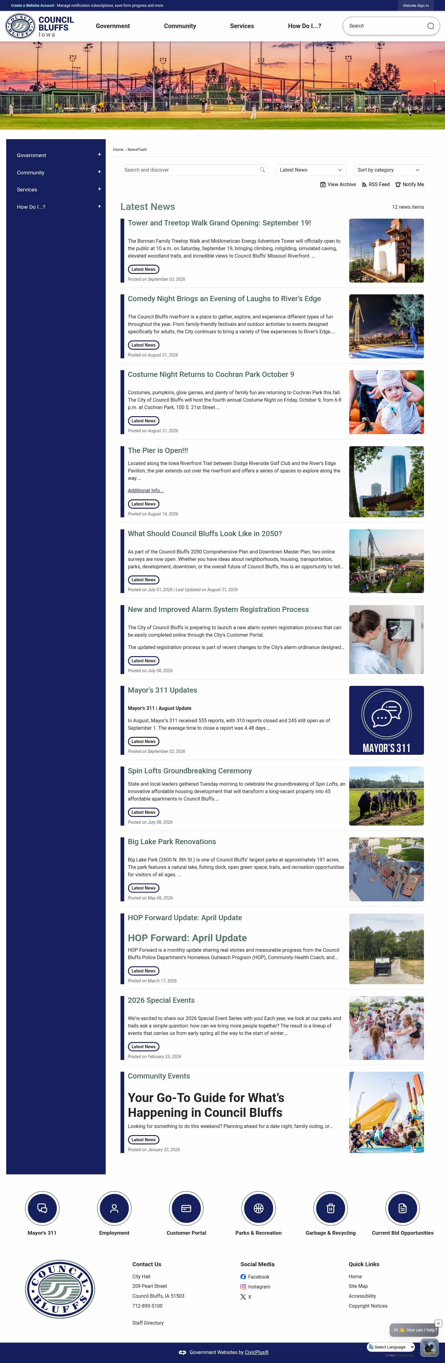 Latest website image capture