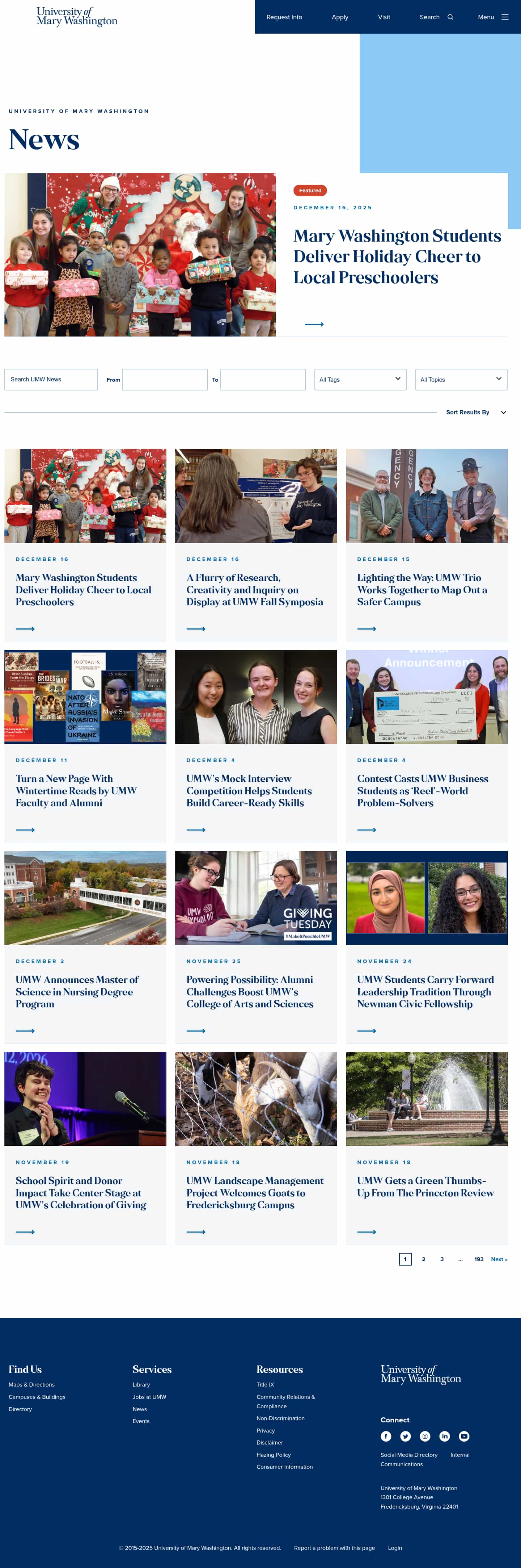 Latest website image capture