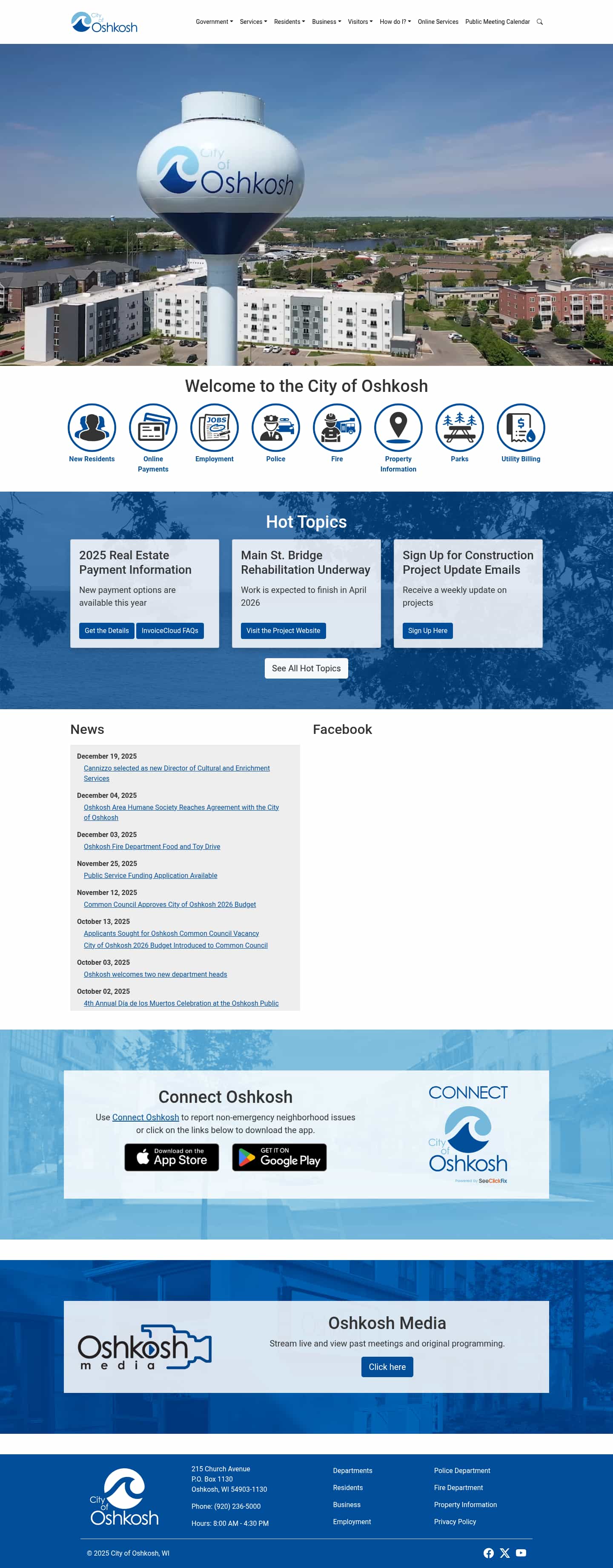 Latest website image capture