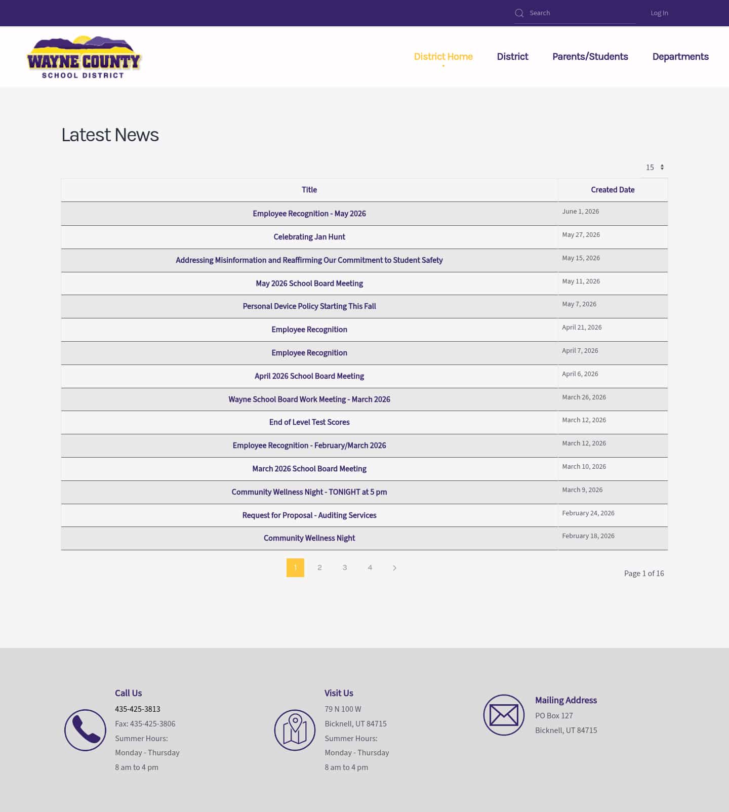 Latest website image capture