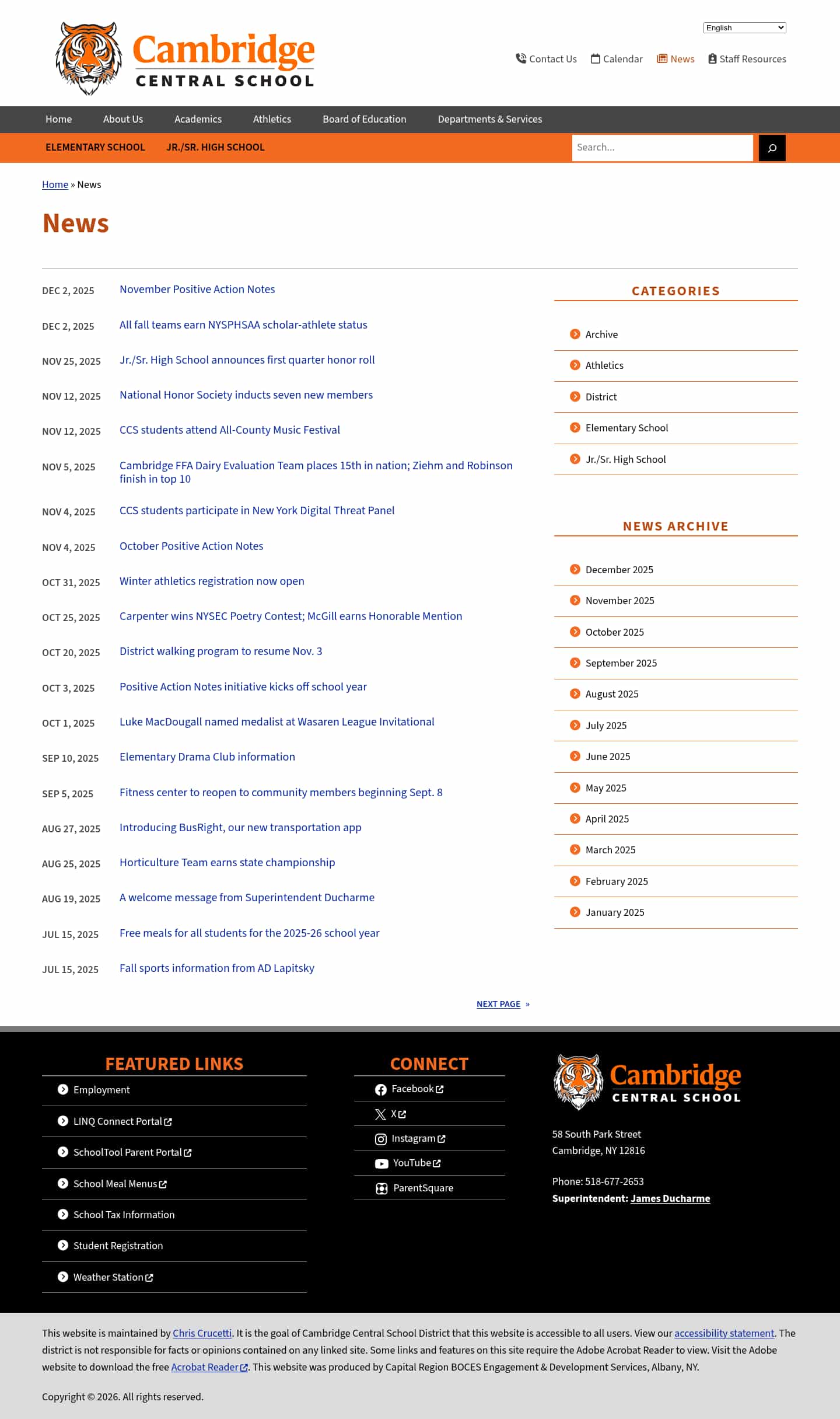 Latest website image capture