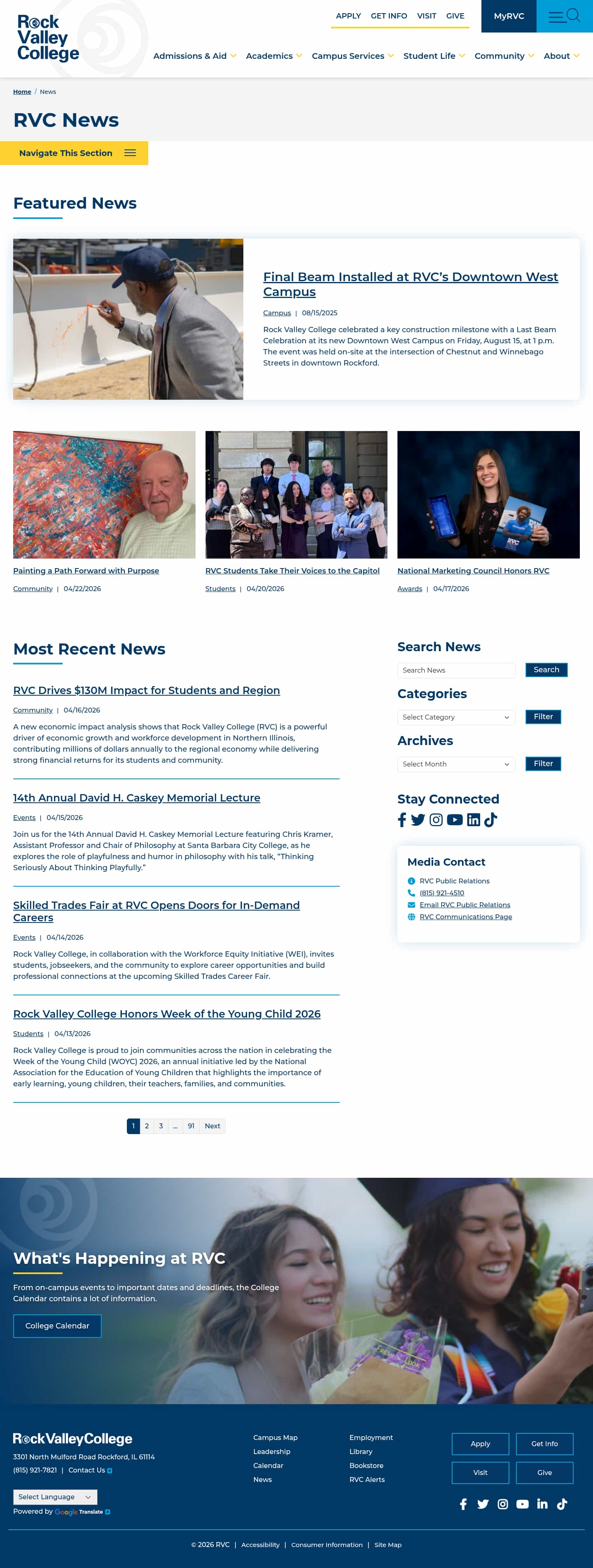 Latest website image capture