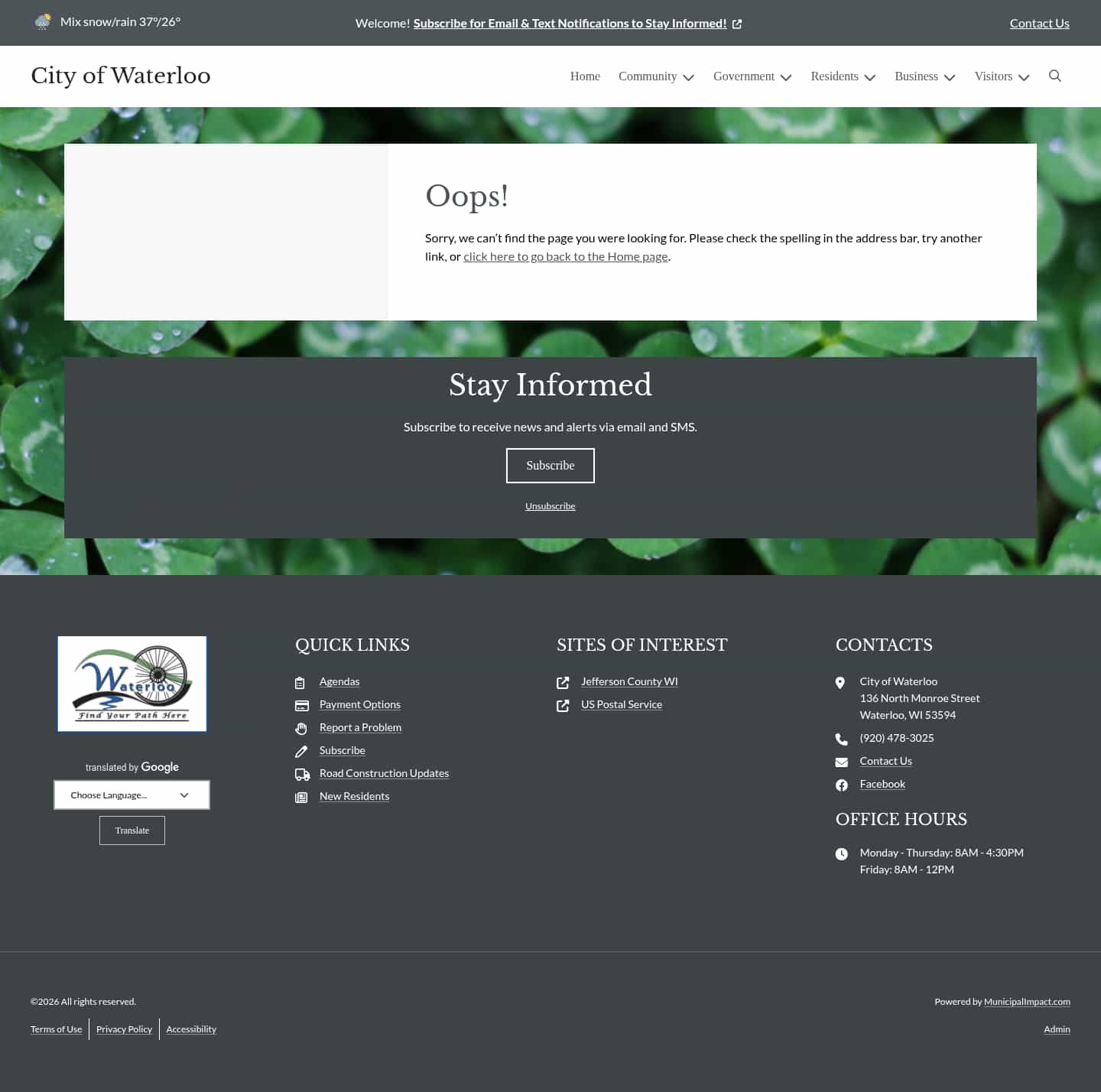 Latest website image capture