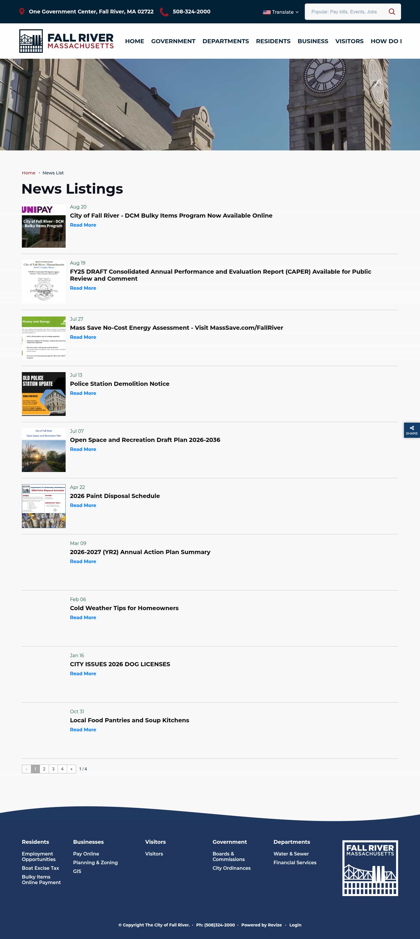 Latest website image capture