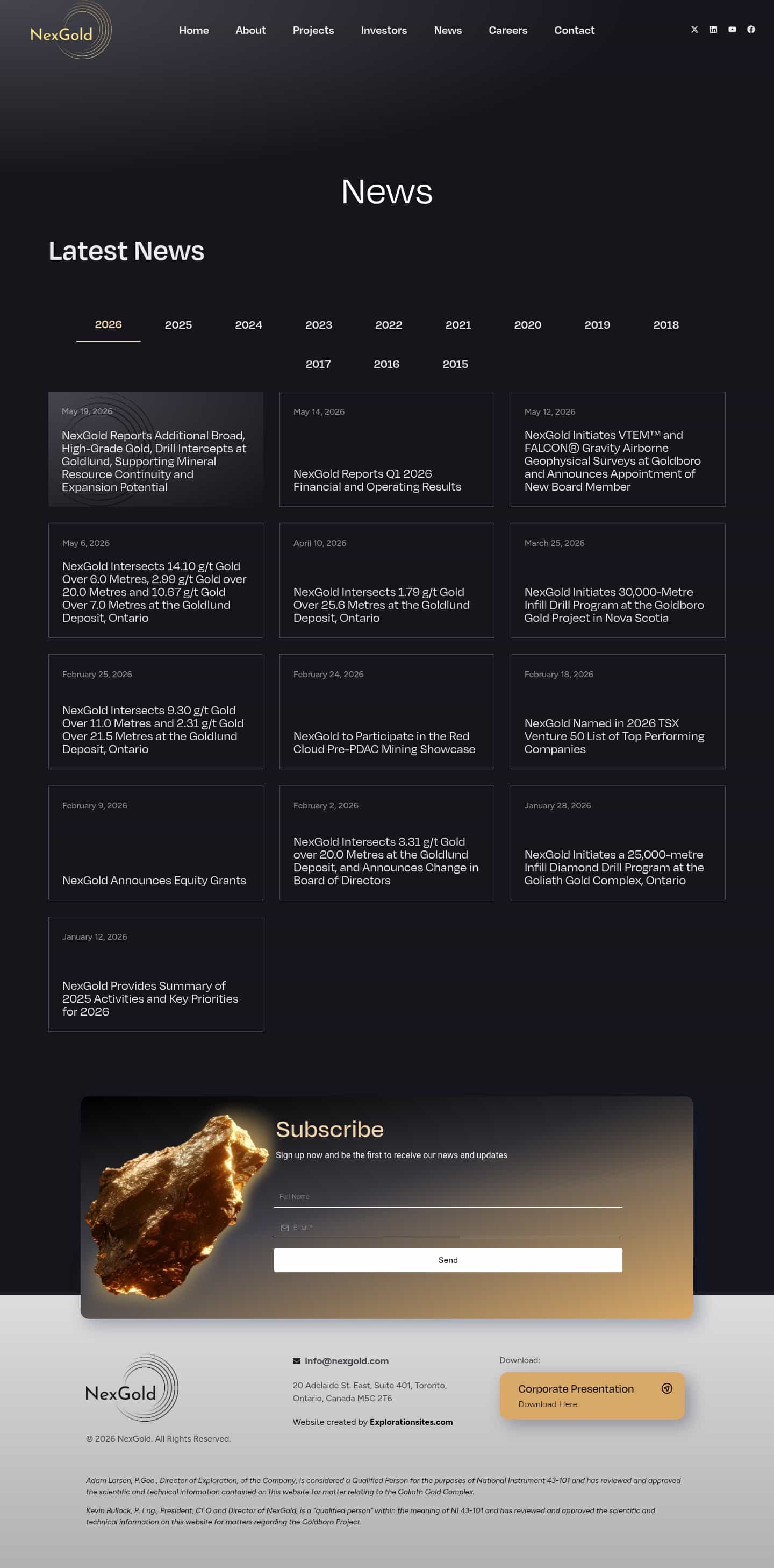 Latest website image capture