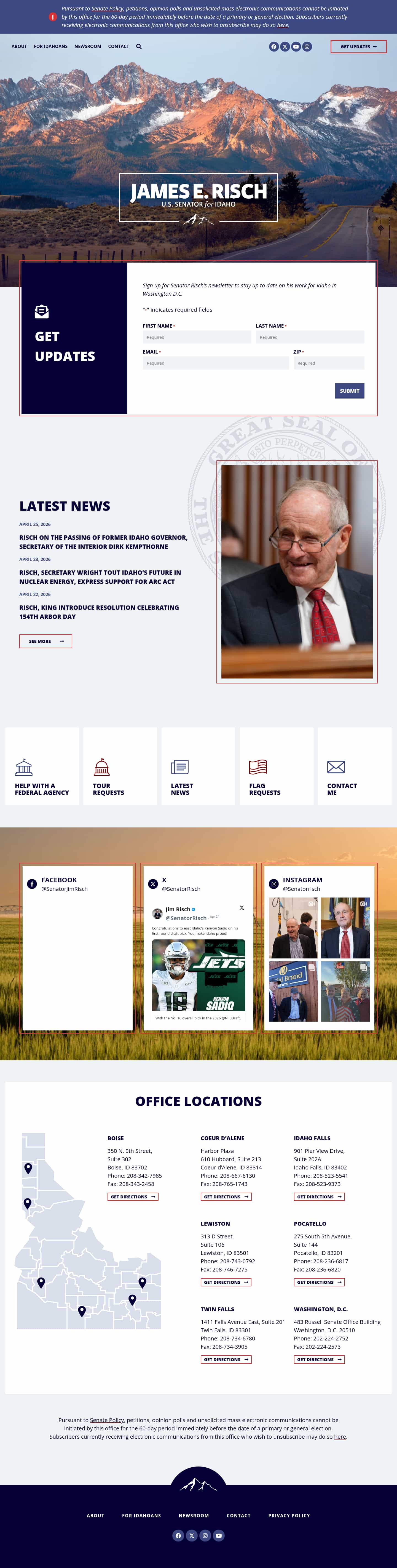 Latest website image capture