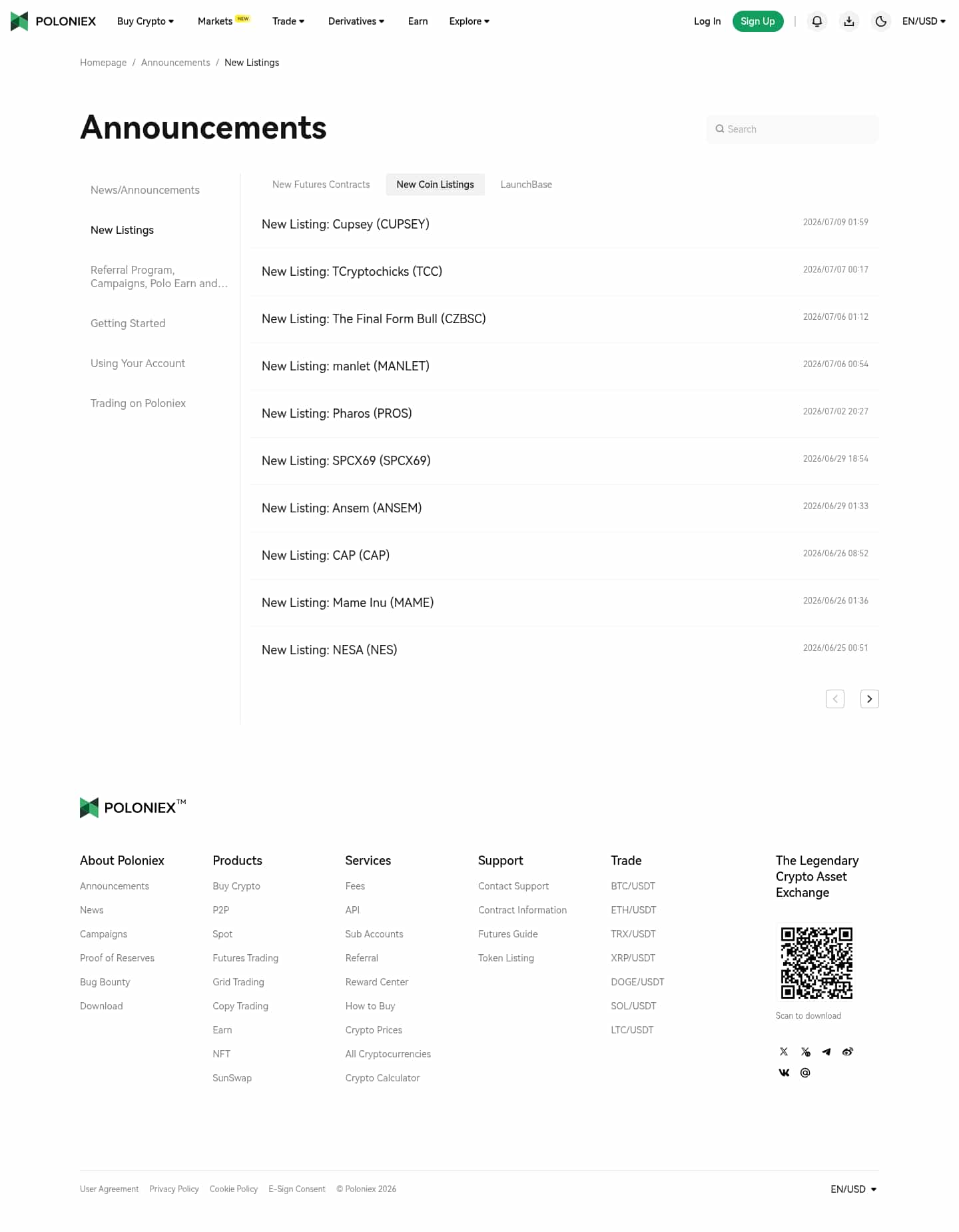 Latest website image capture