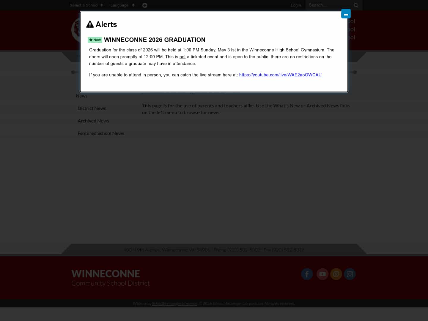 Latest website image capture