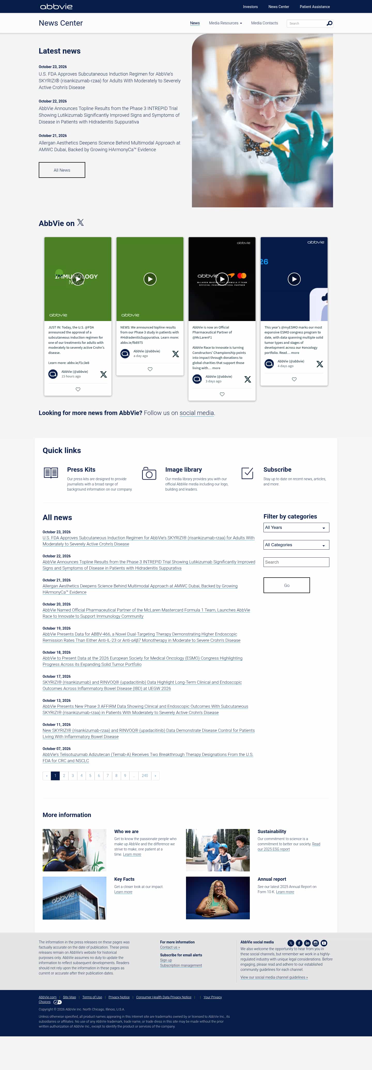 Latest website image capture