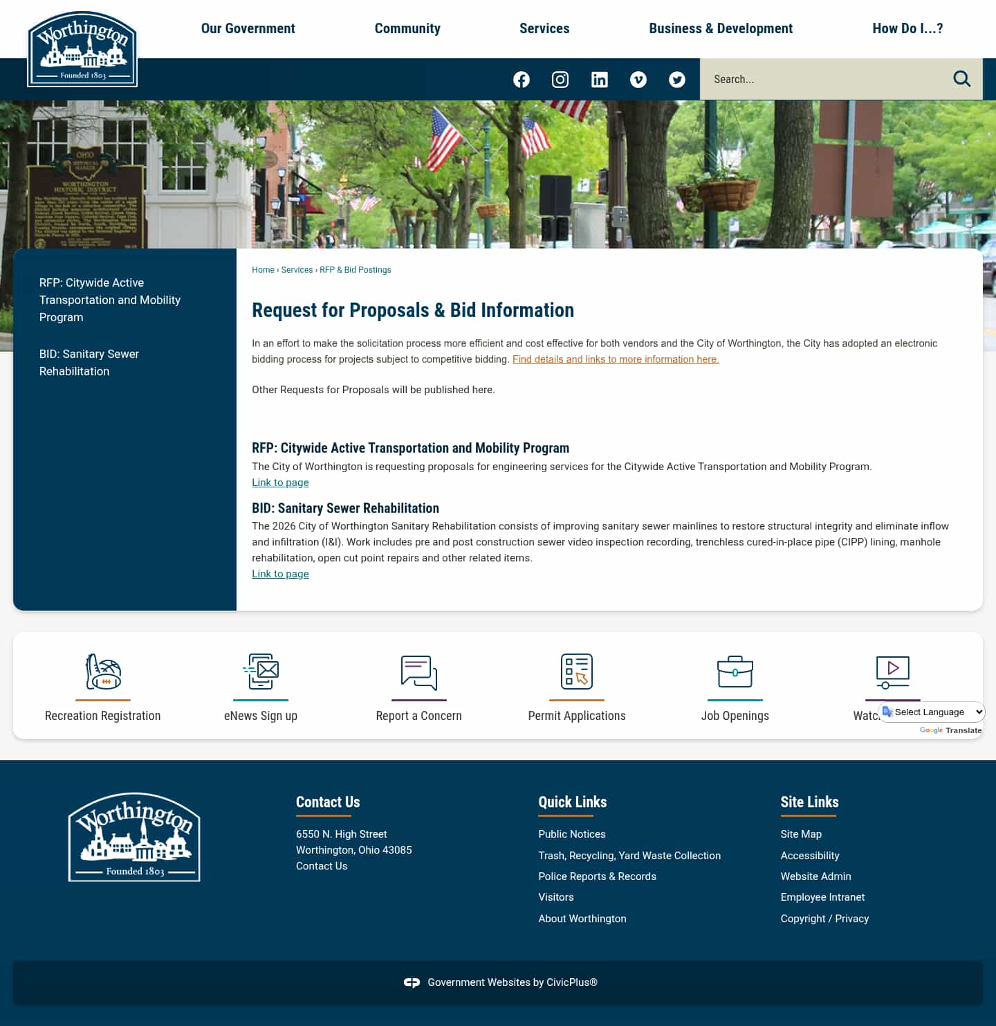 Latest website image capture