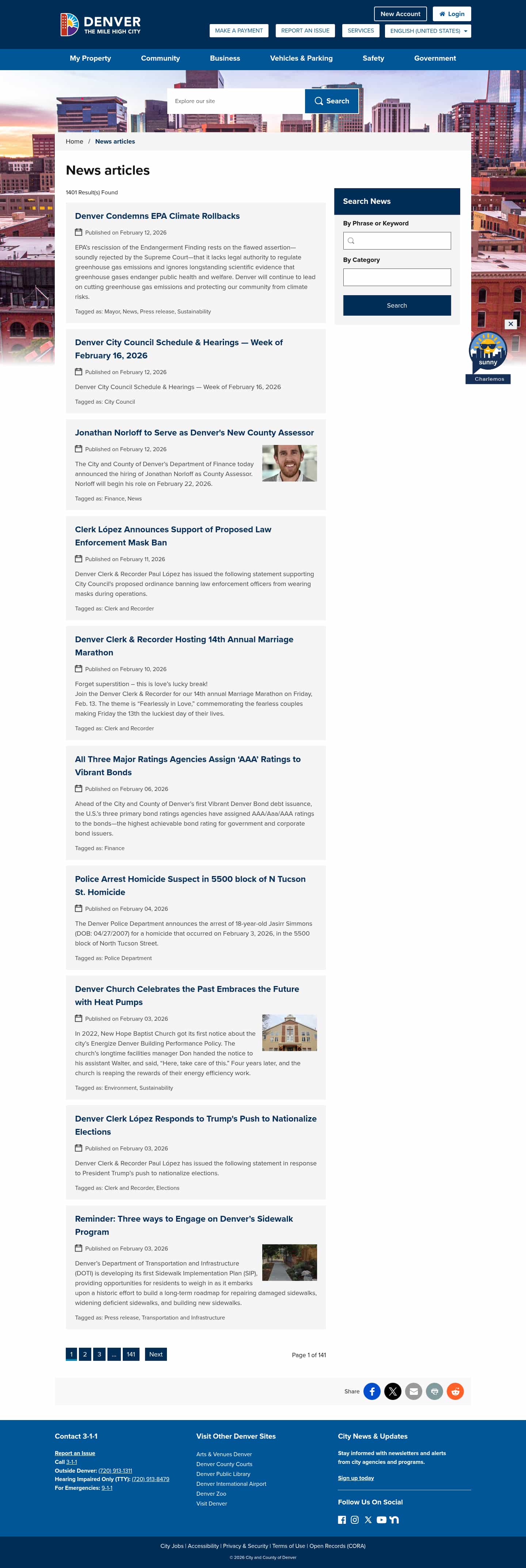 Latest website image capture