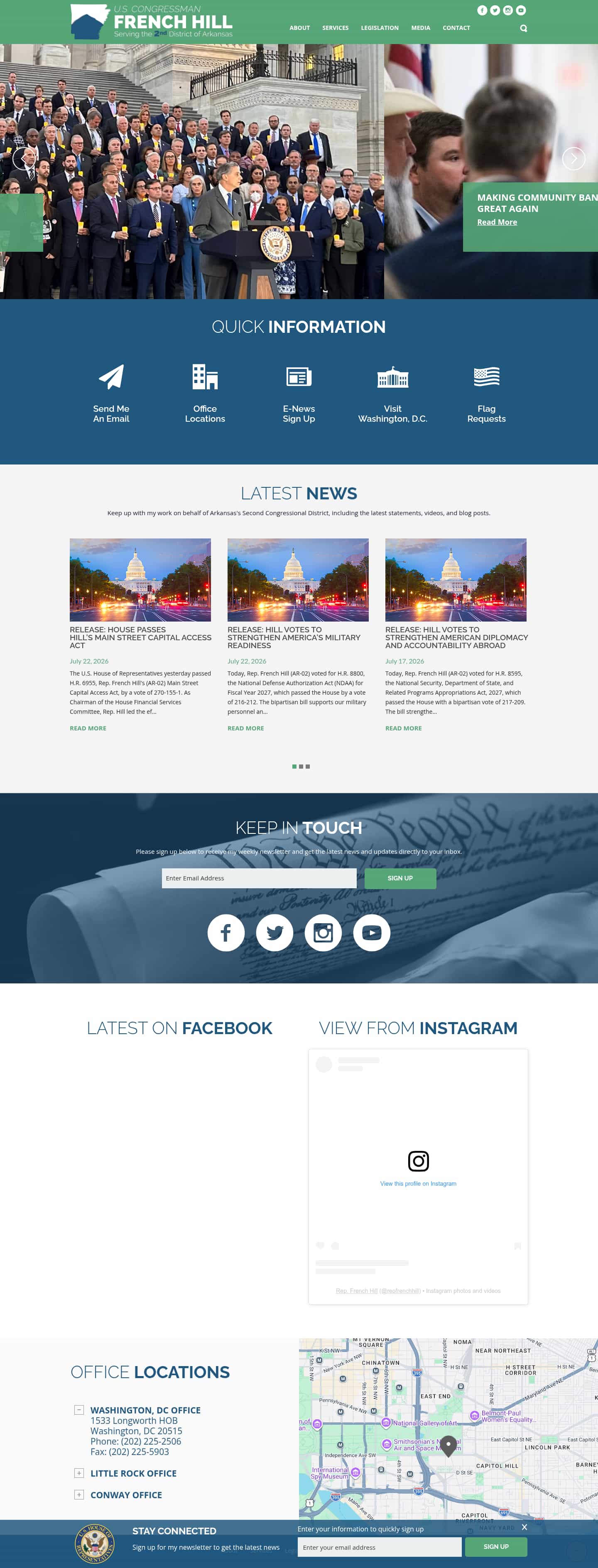Latest website image capture