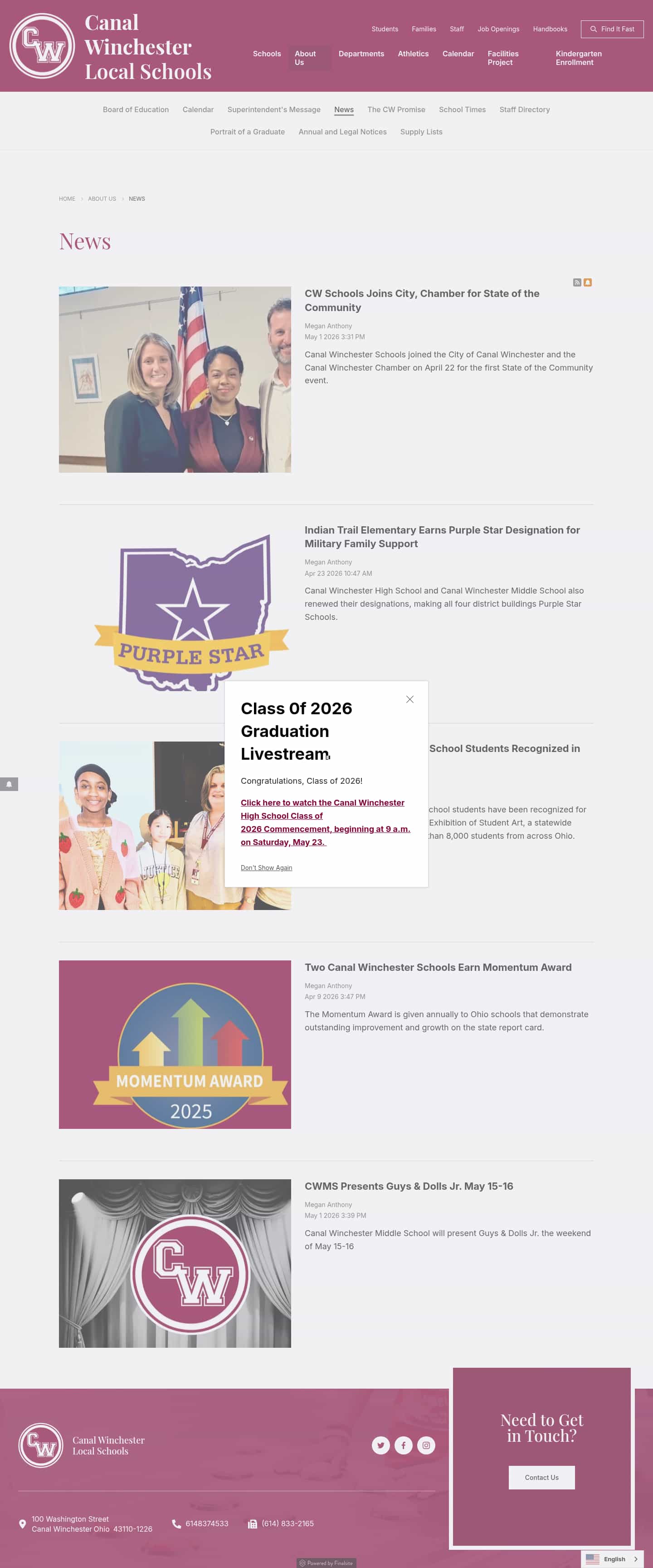 Latest website image capture