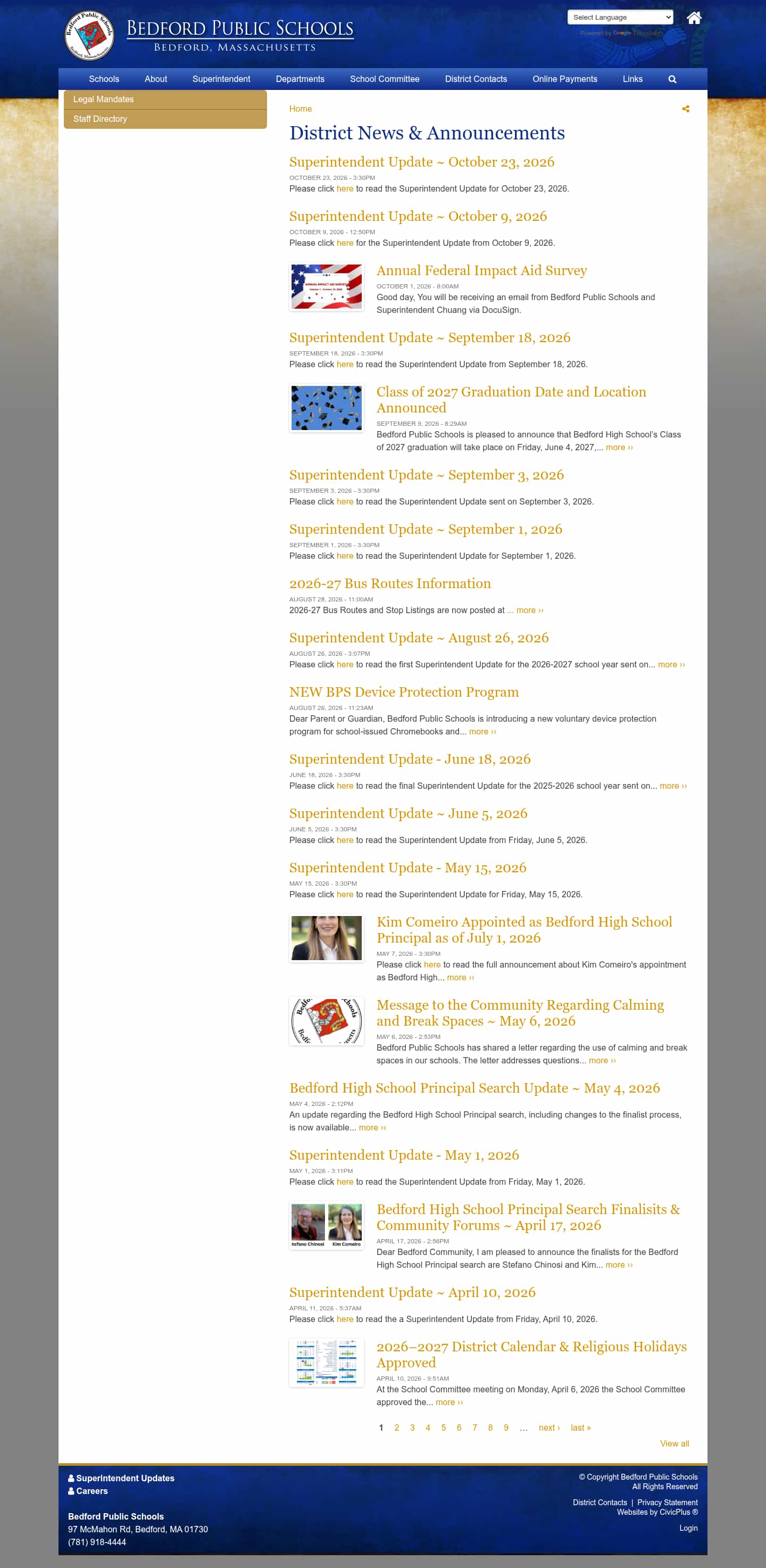 Latest website image capture
