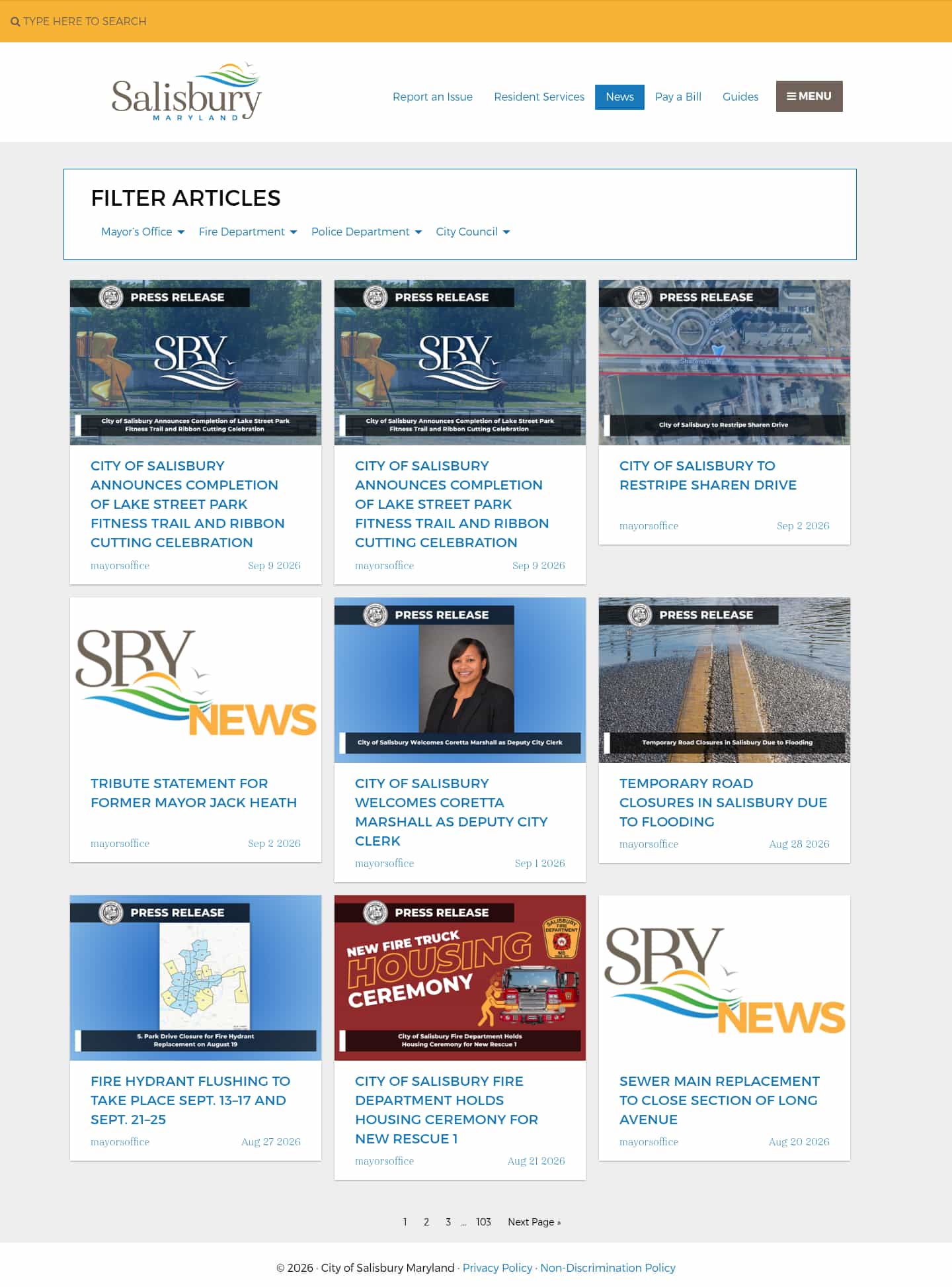 Latest website image capture