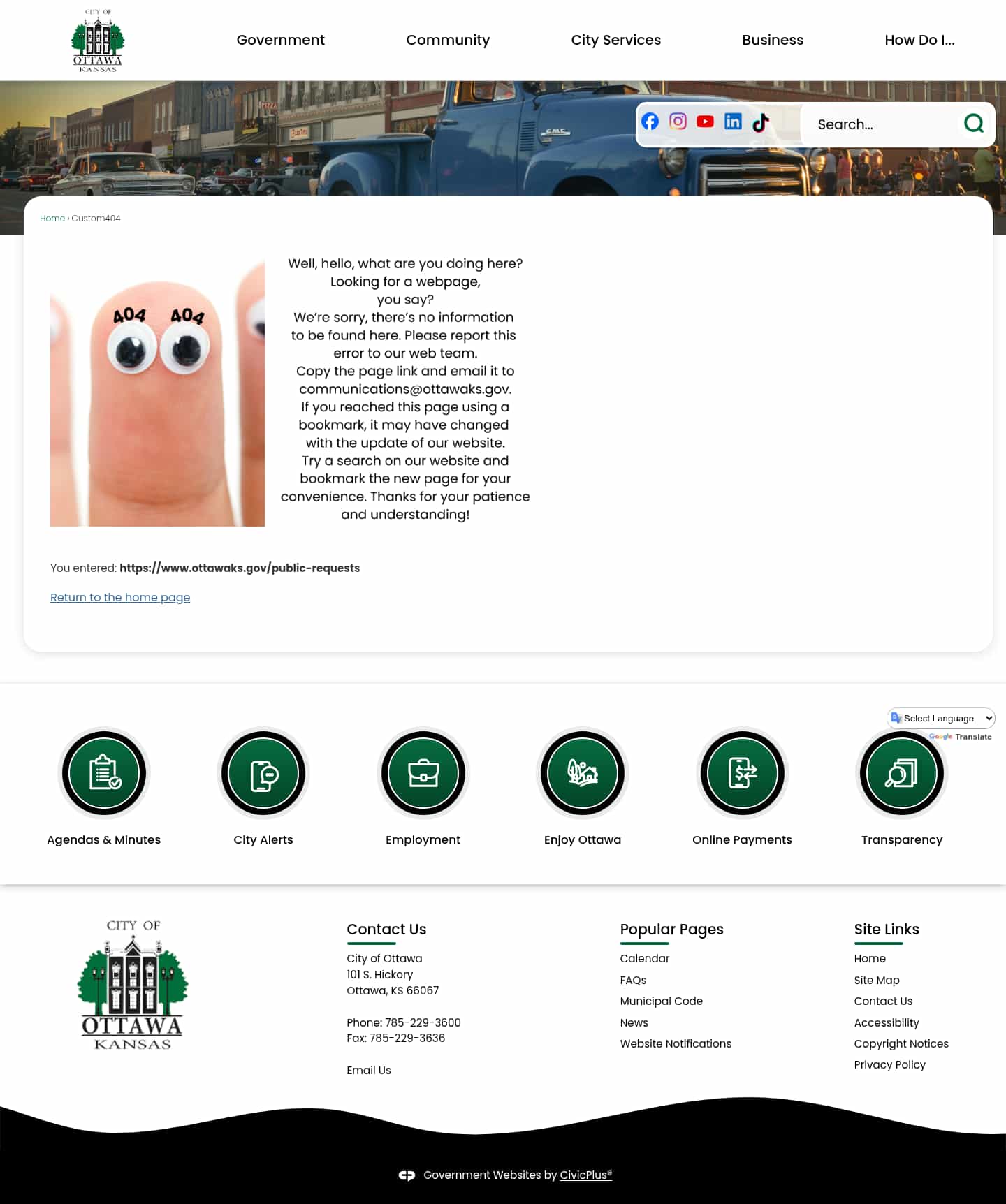 Latest website image capture