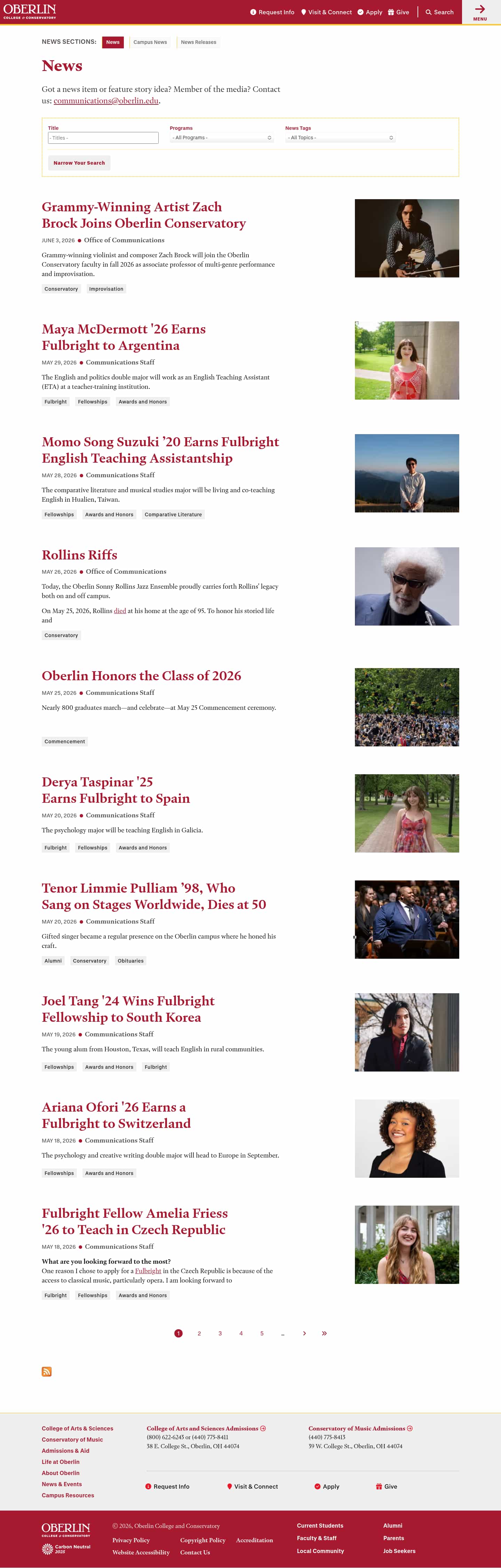 Latest website image capture