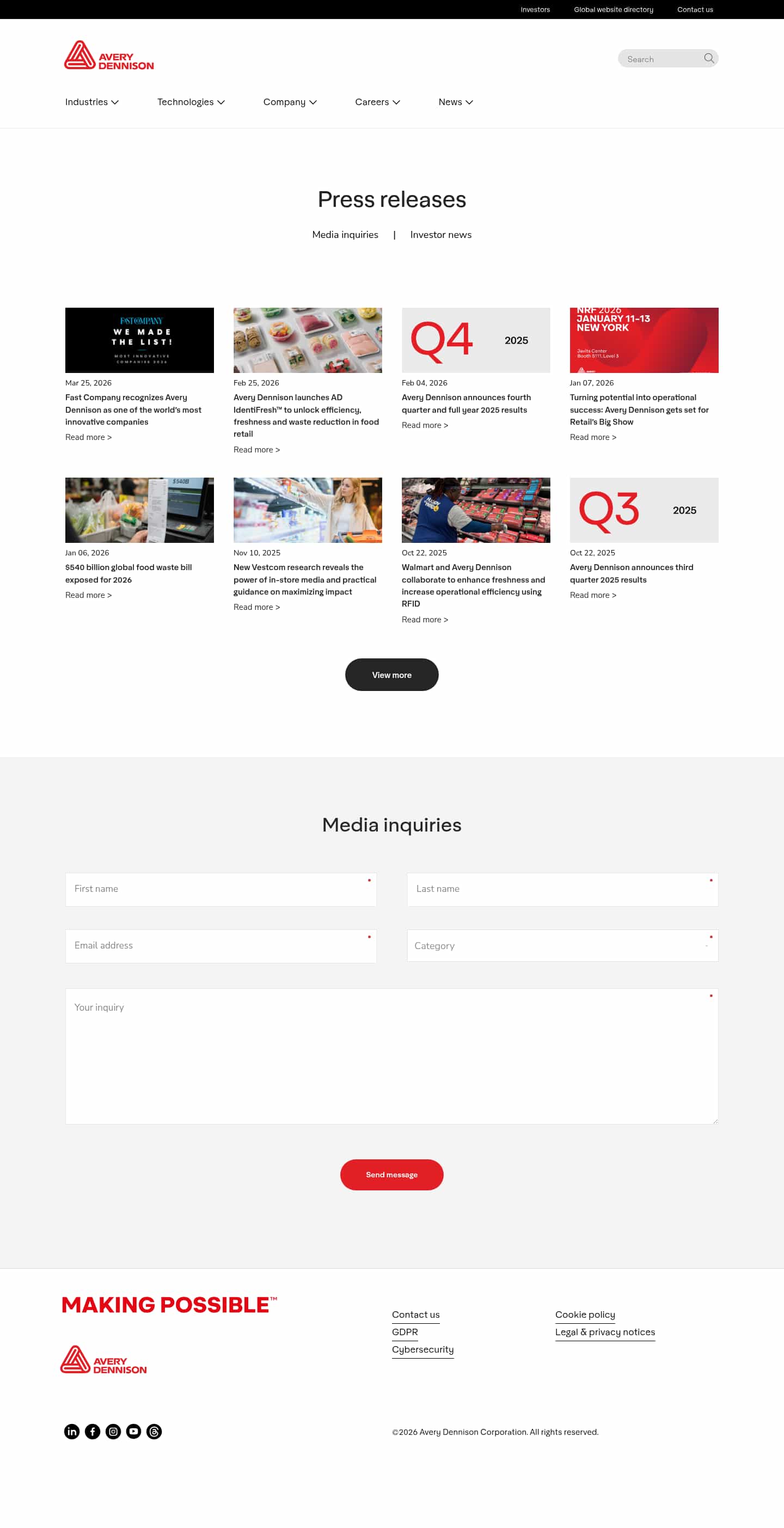 Latest website image capture