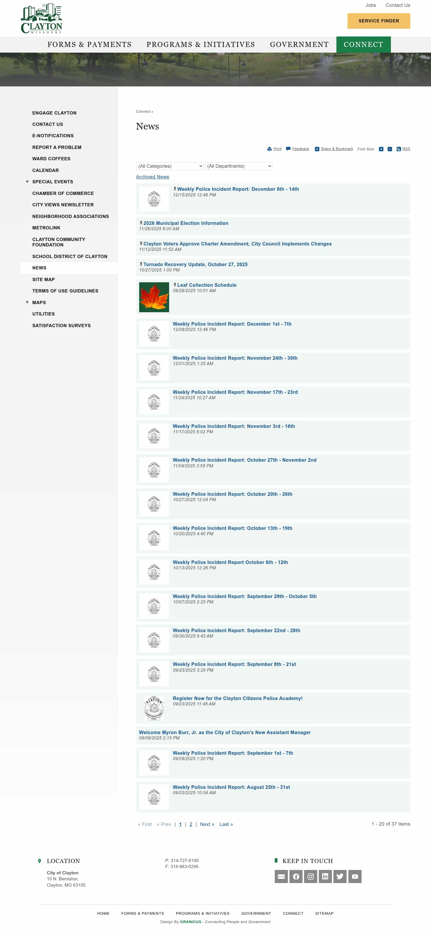 Latest website image capture