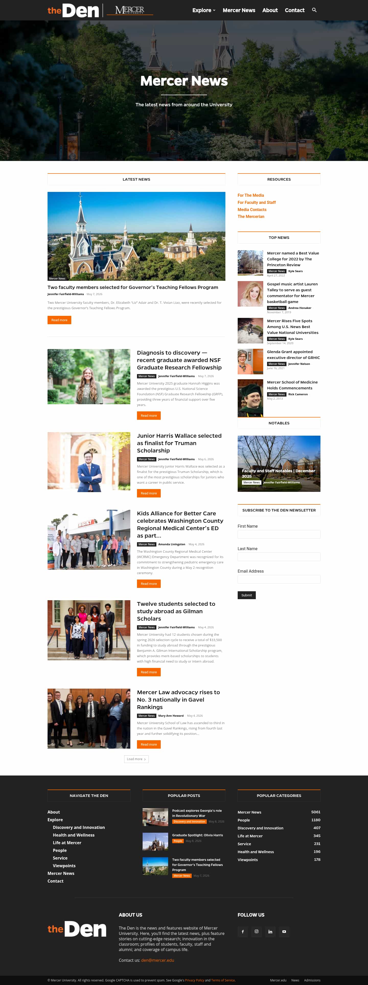 Latest website image capture