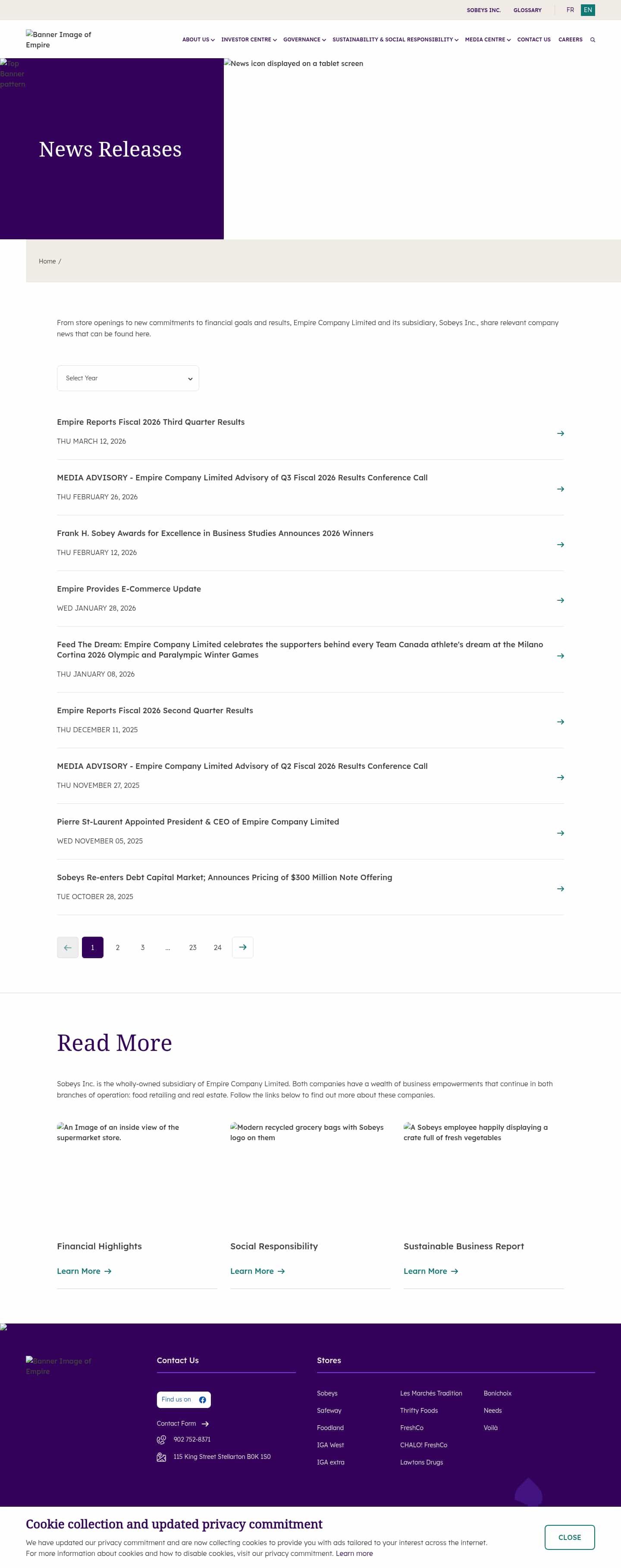 Latest website image capture