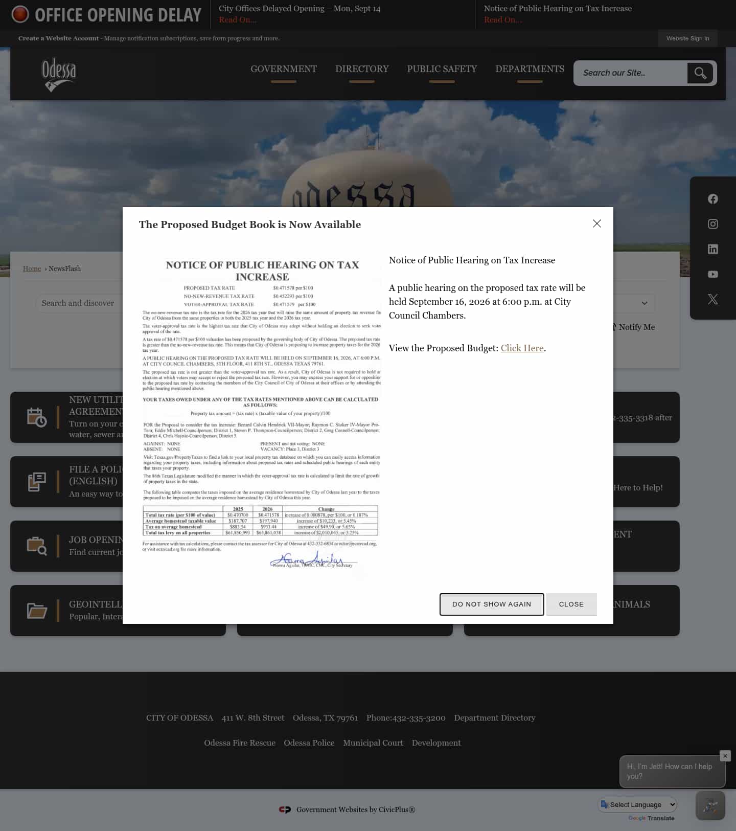 Latest website image capture