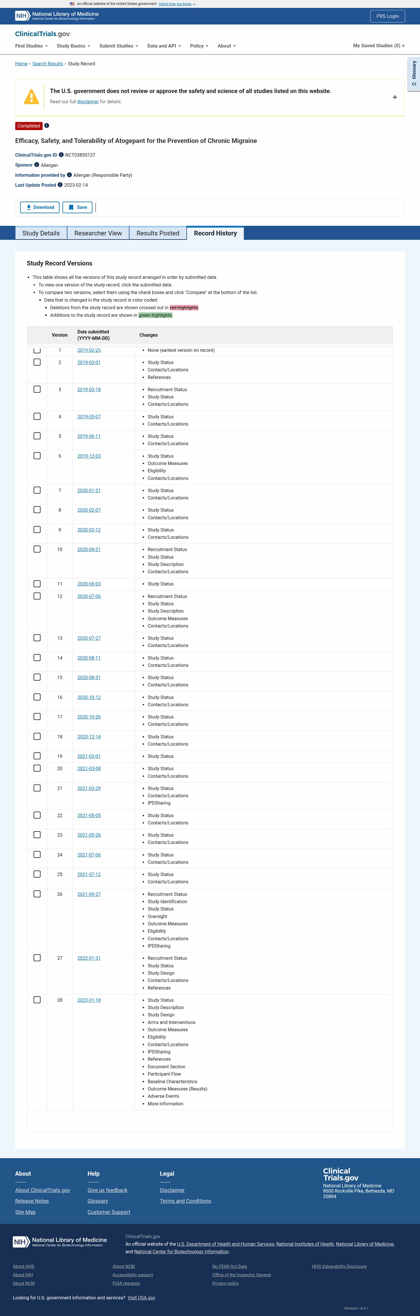 Latest website image capture