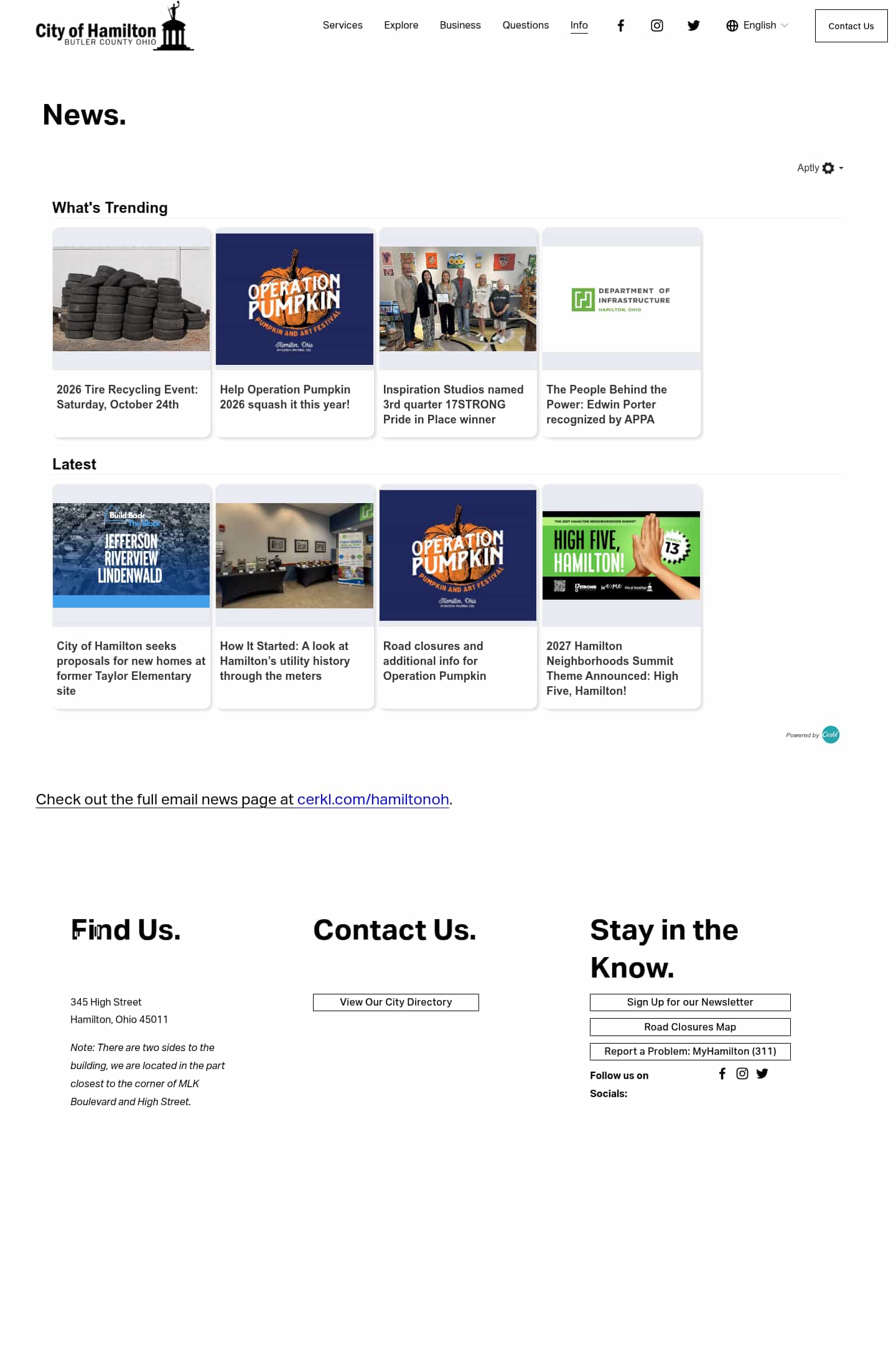 Latest website image capture