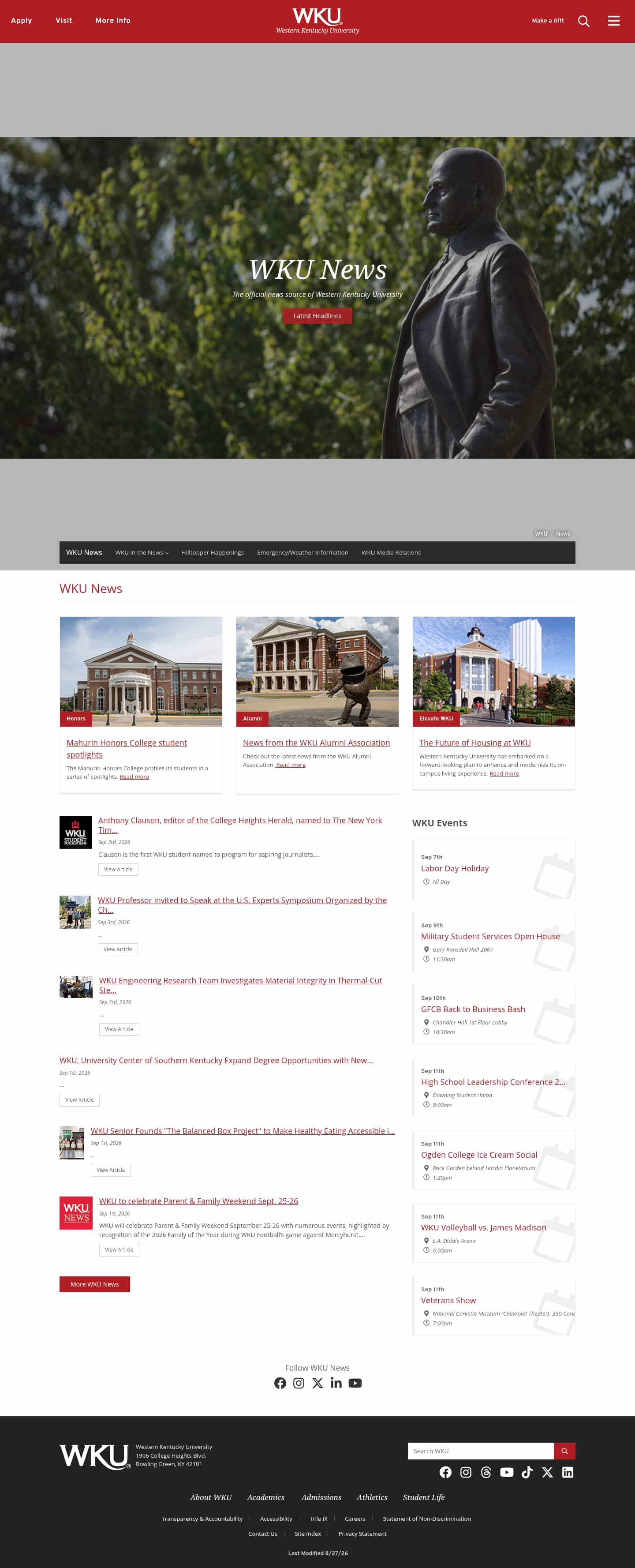 Latest website image capture