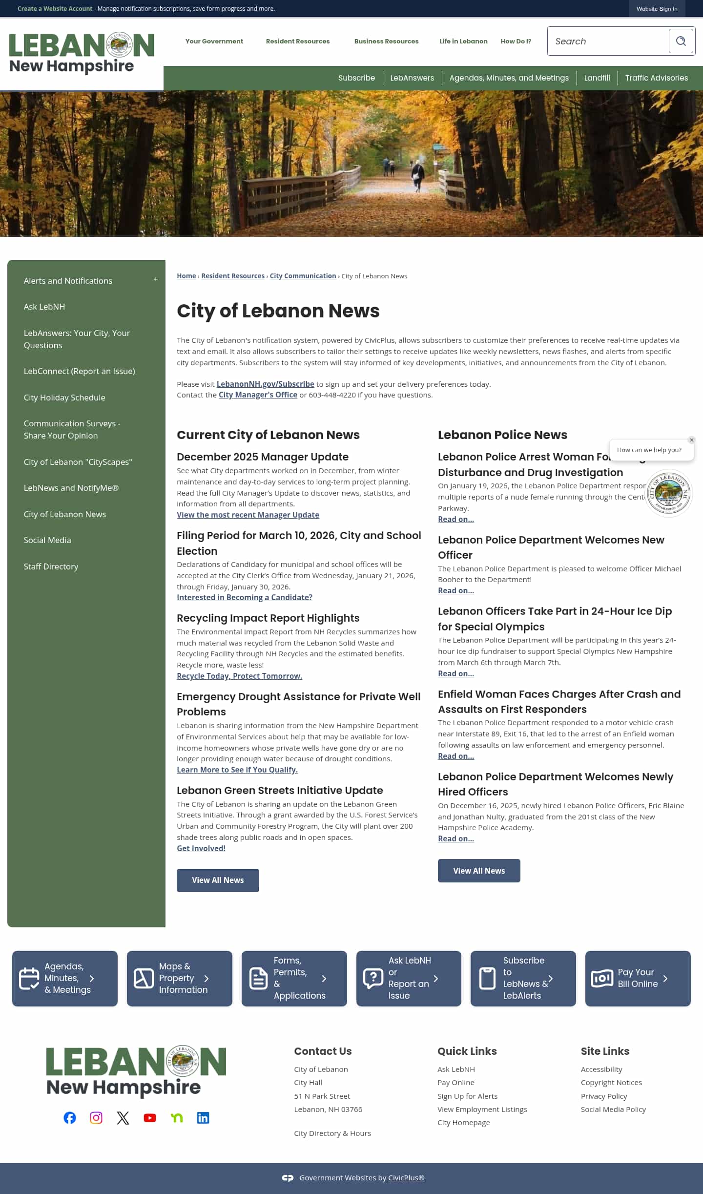 Latest website image capture