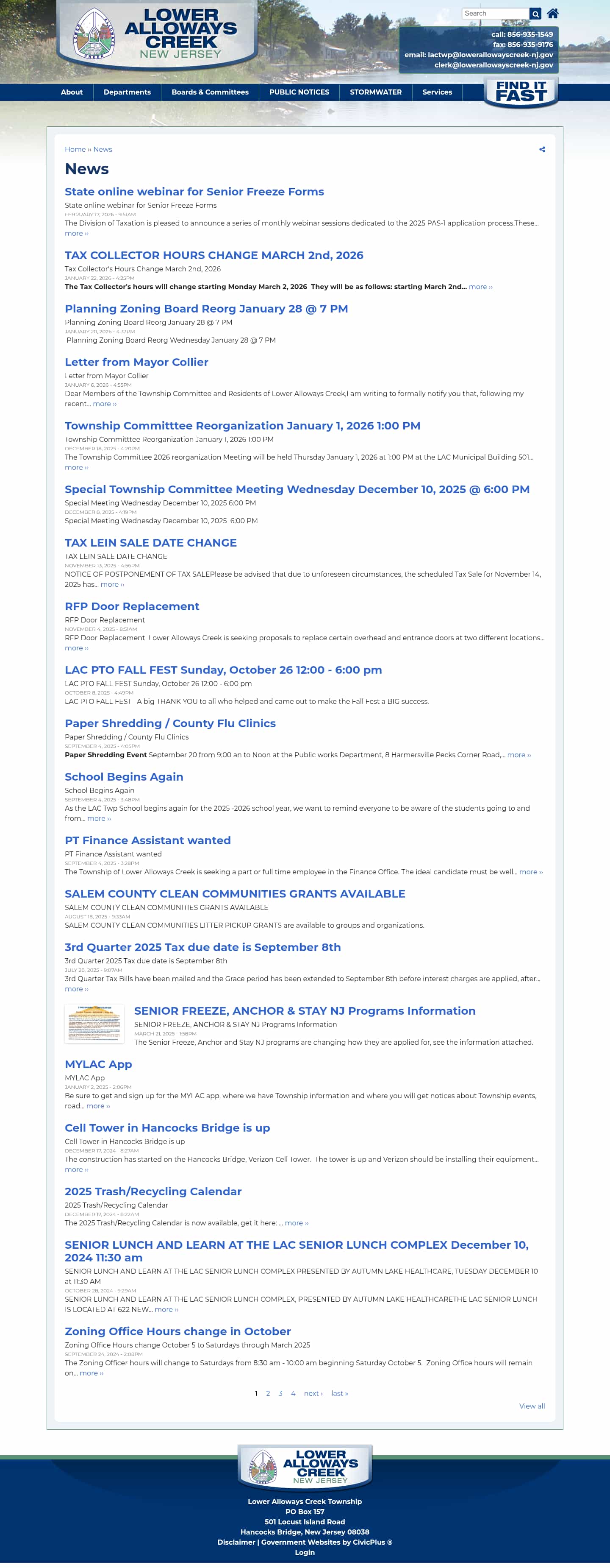 Latest website image capture