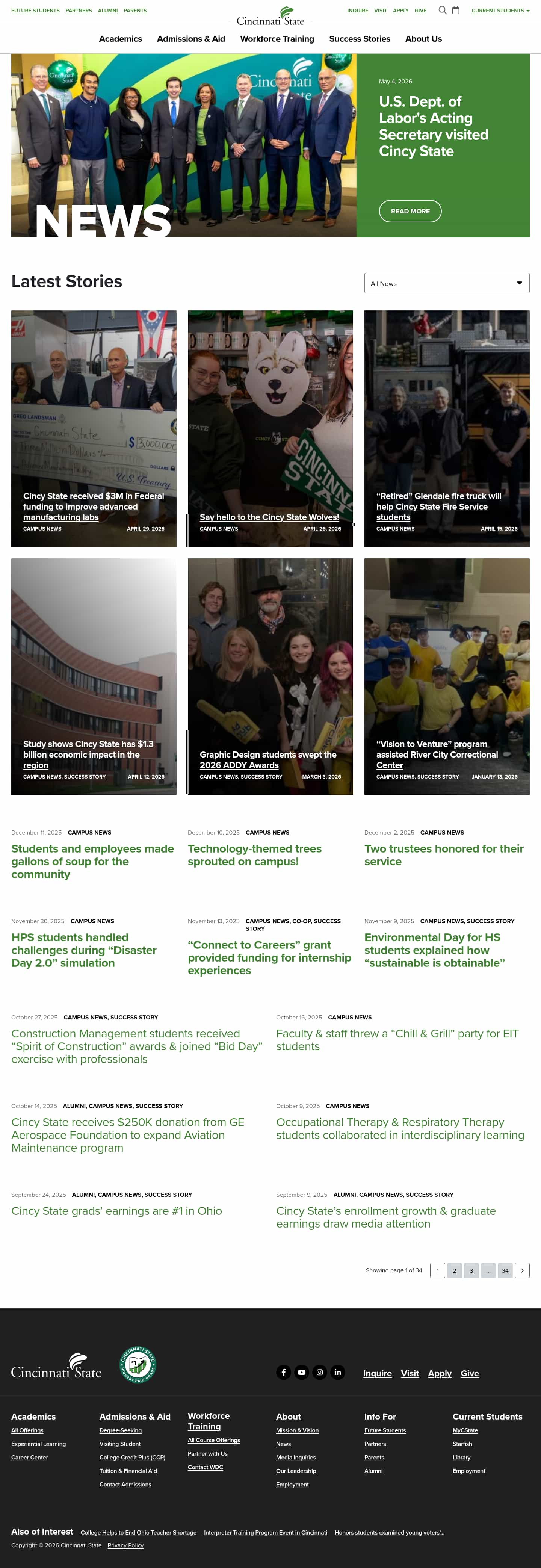 Latest website image capture