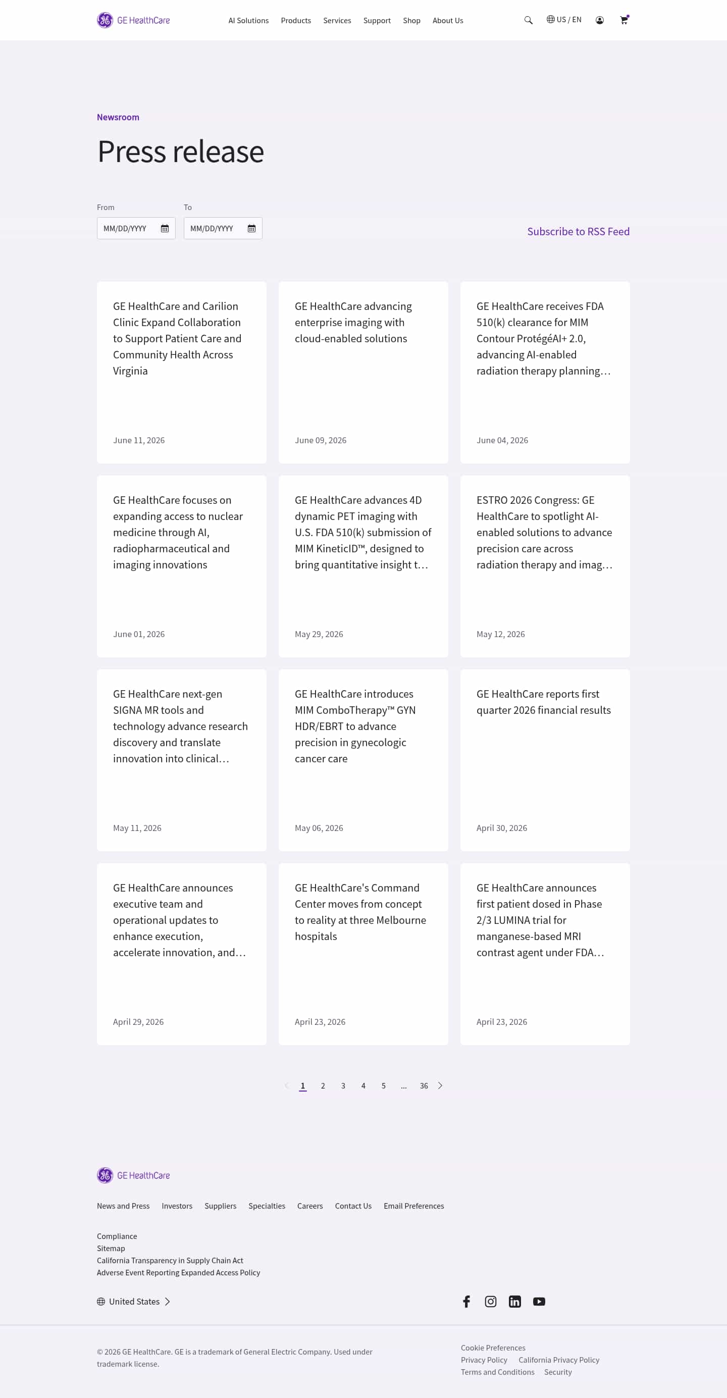 Latest website image capture