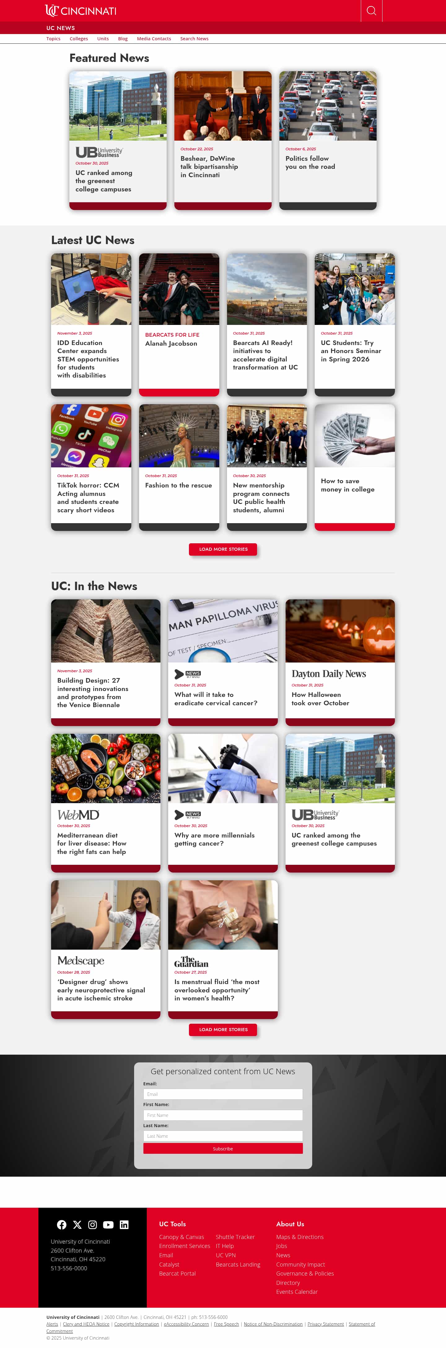 Latest website image capture