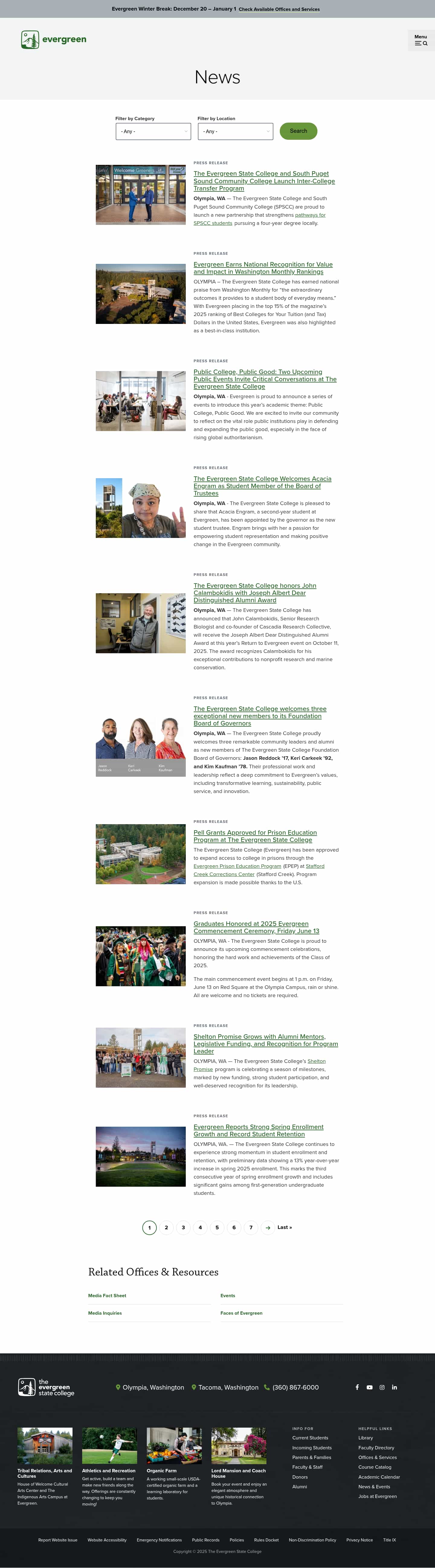 Latest website image capture