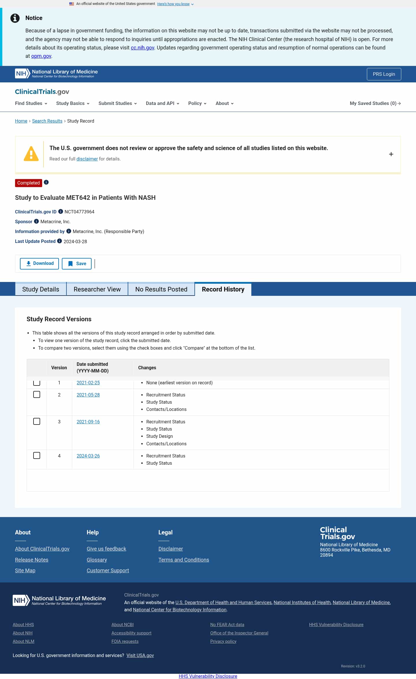 Latest website image capture