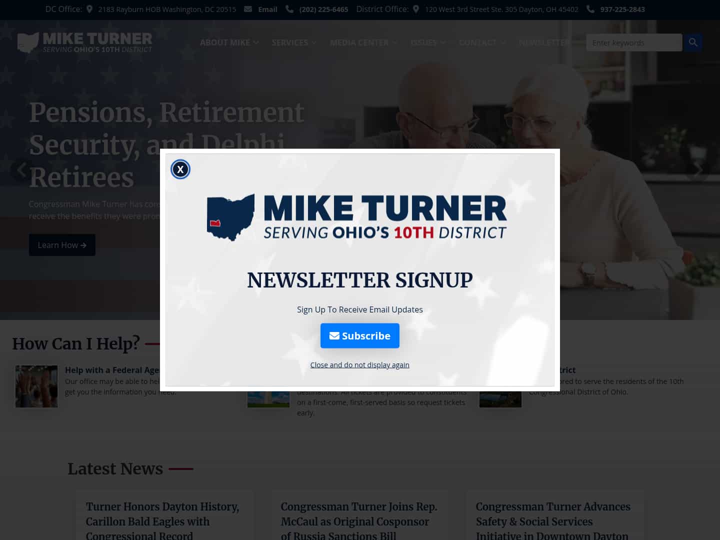 Latest website image capture