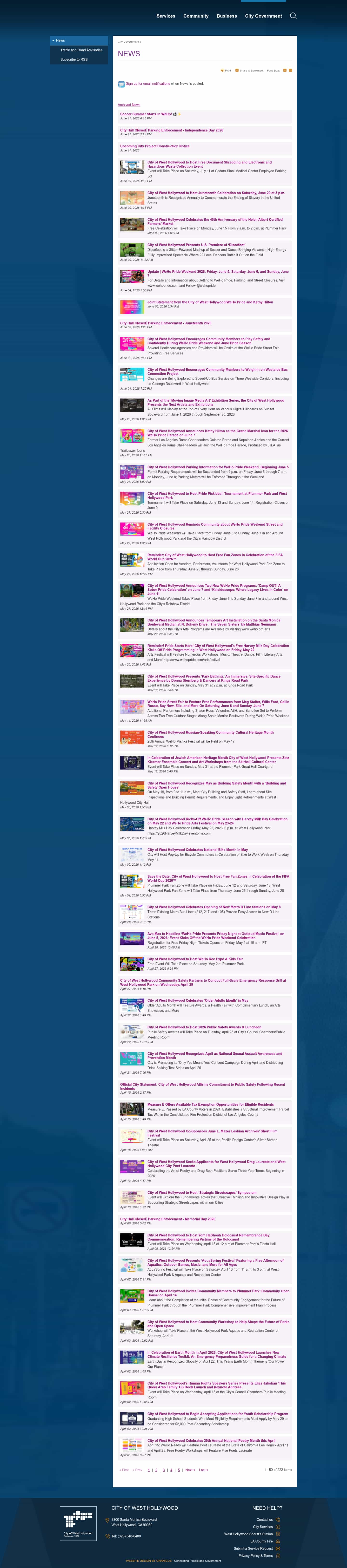 Latest website image capture